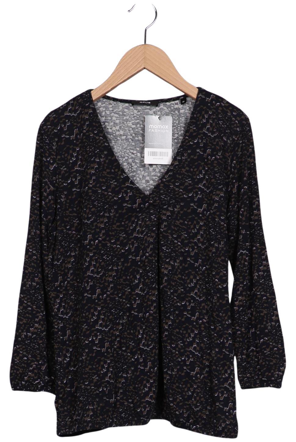 

Opus Damen Langarmshirt, marineblau, Gr. 38