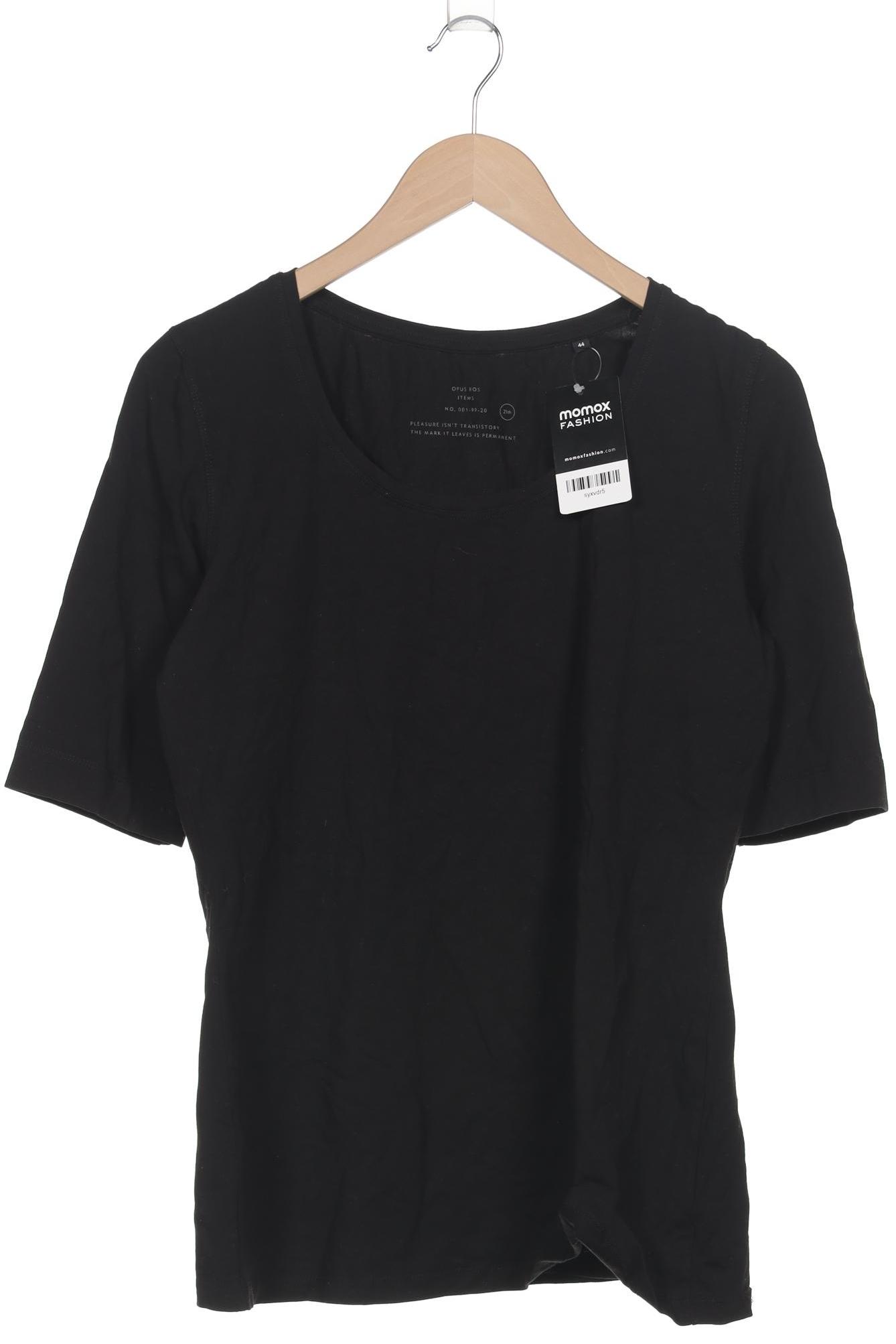 

Opus Damen Langarmshirt, schwarz, Gr. 44