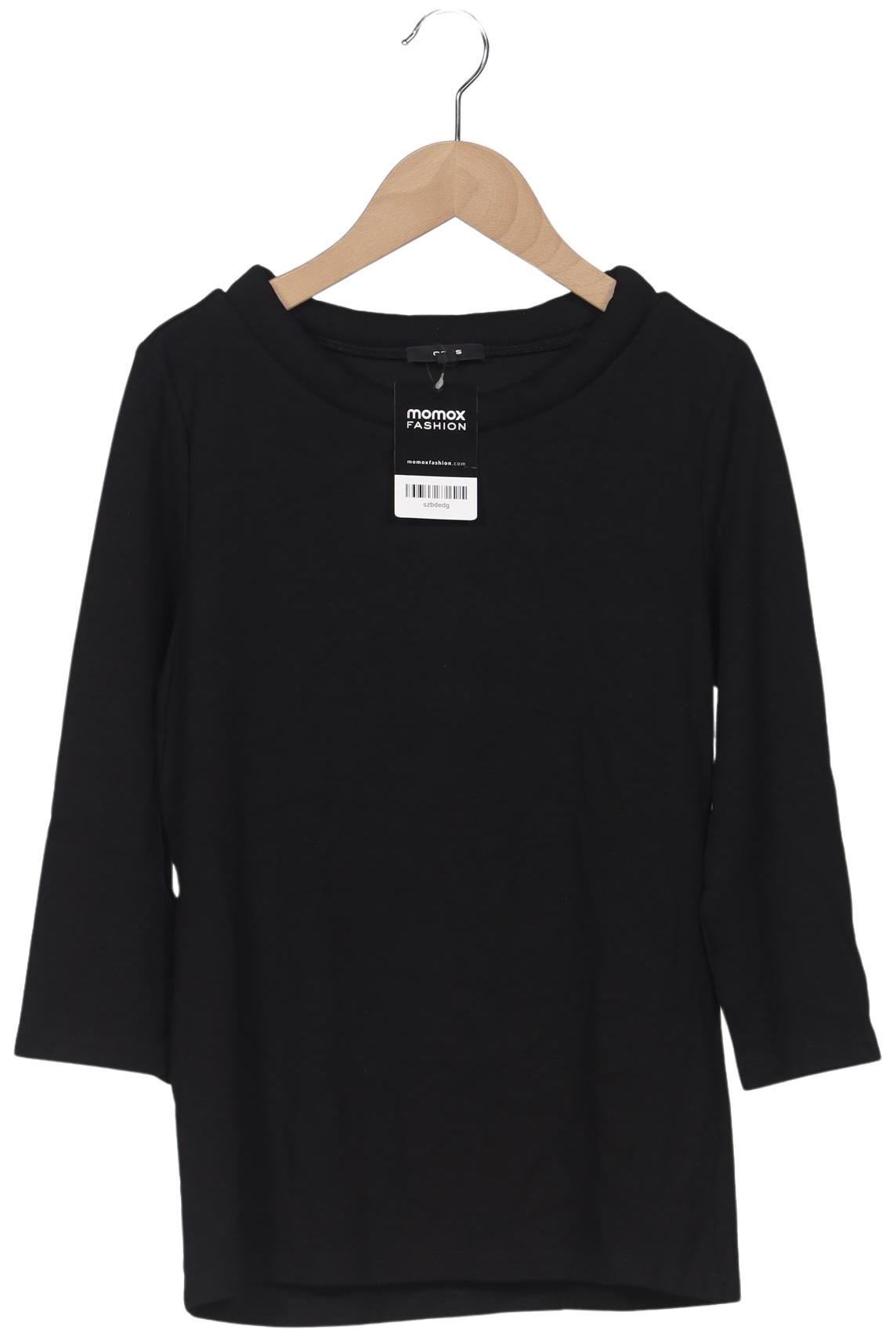 

Opus Damen Langarmshirt, schwarz, Gr. 36
