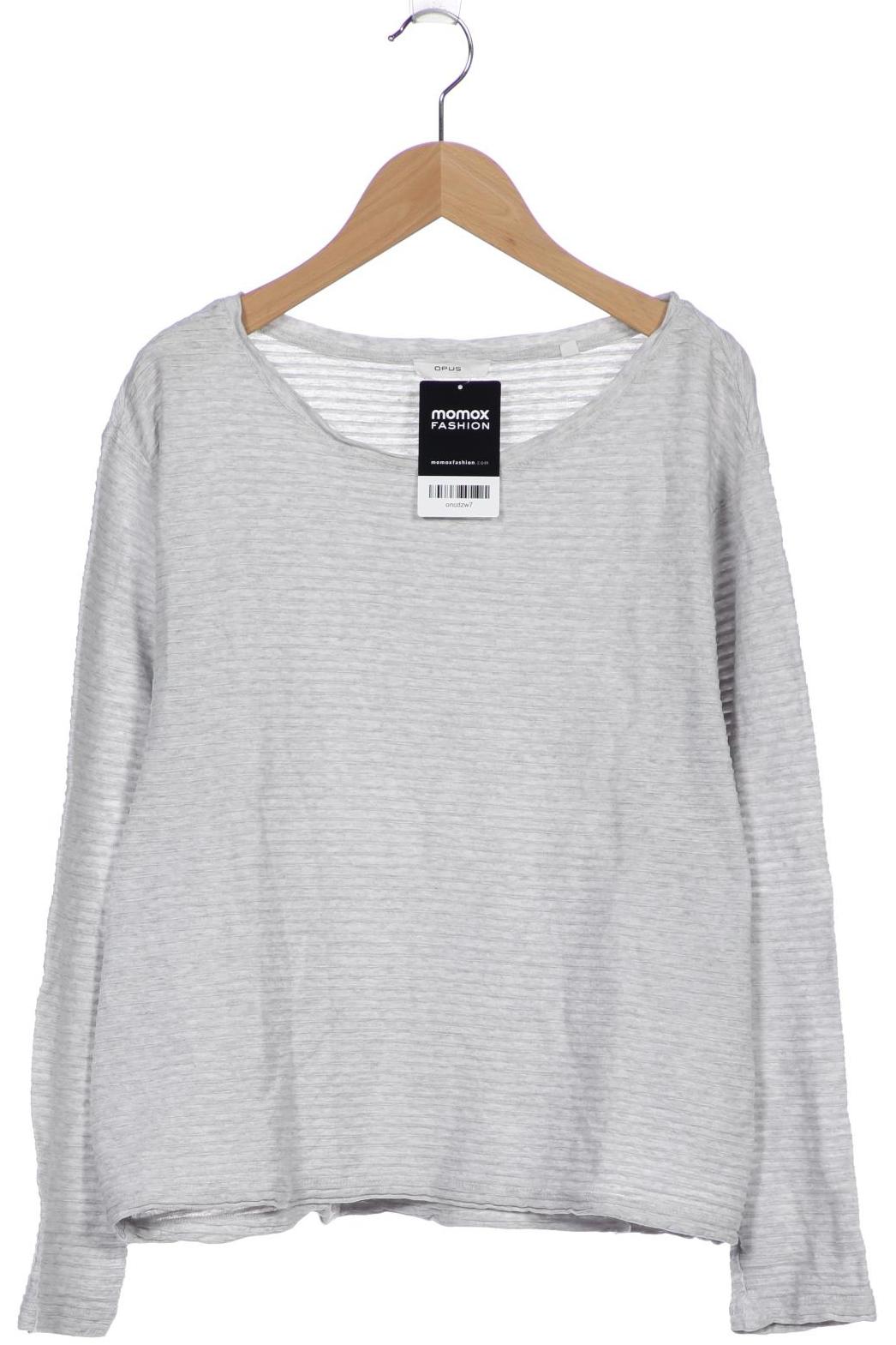 

Opus Damen Langarmshirt, grau, Gr. 38