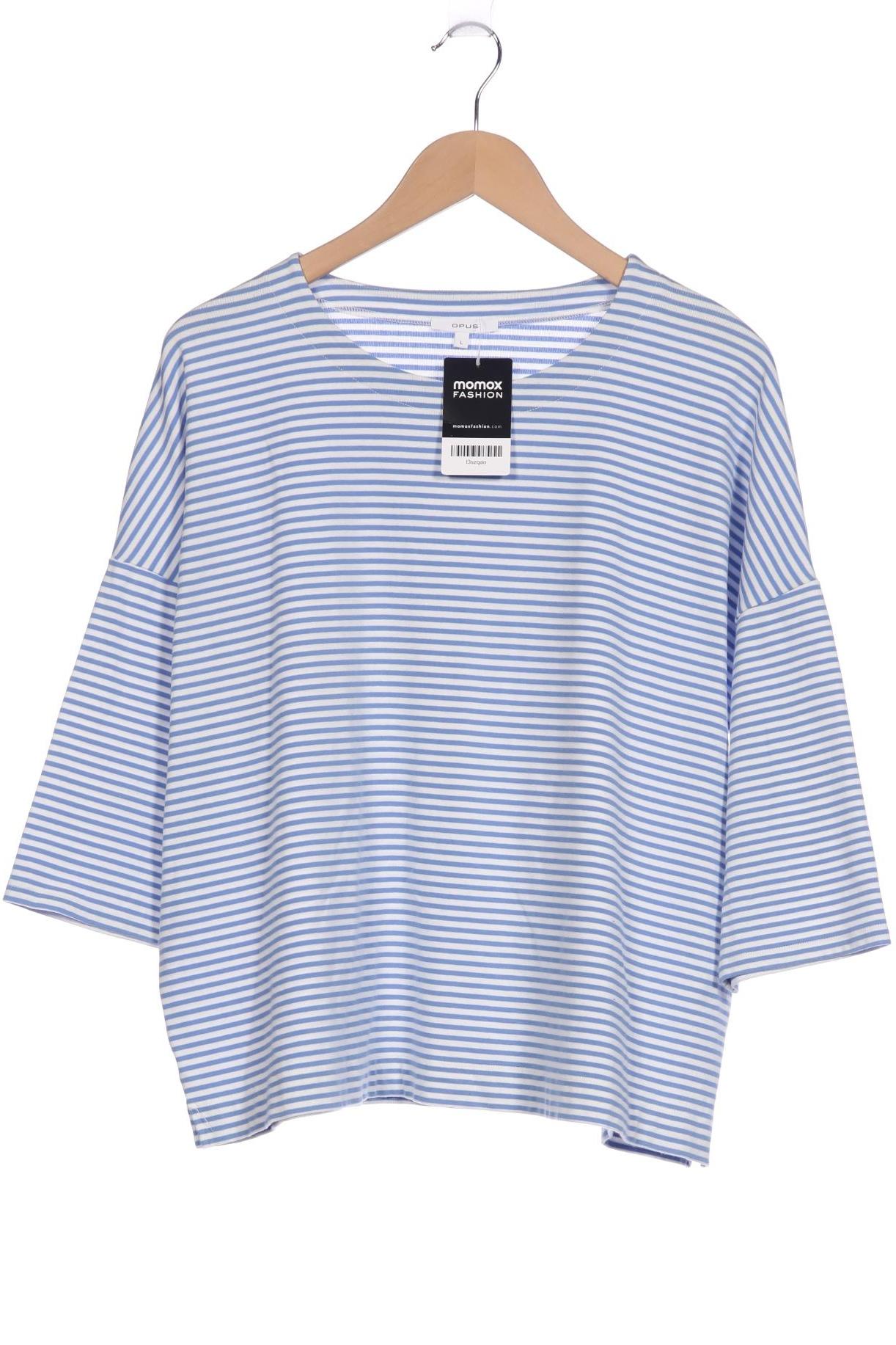

Opus Damen Langarmshirt, blau, Gr. 42