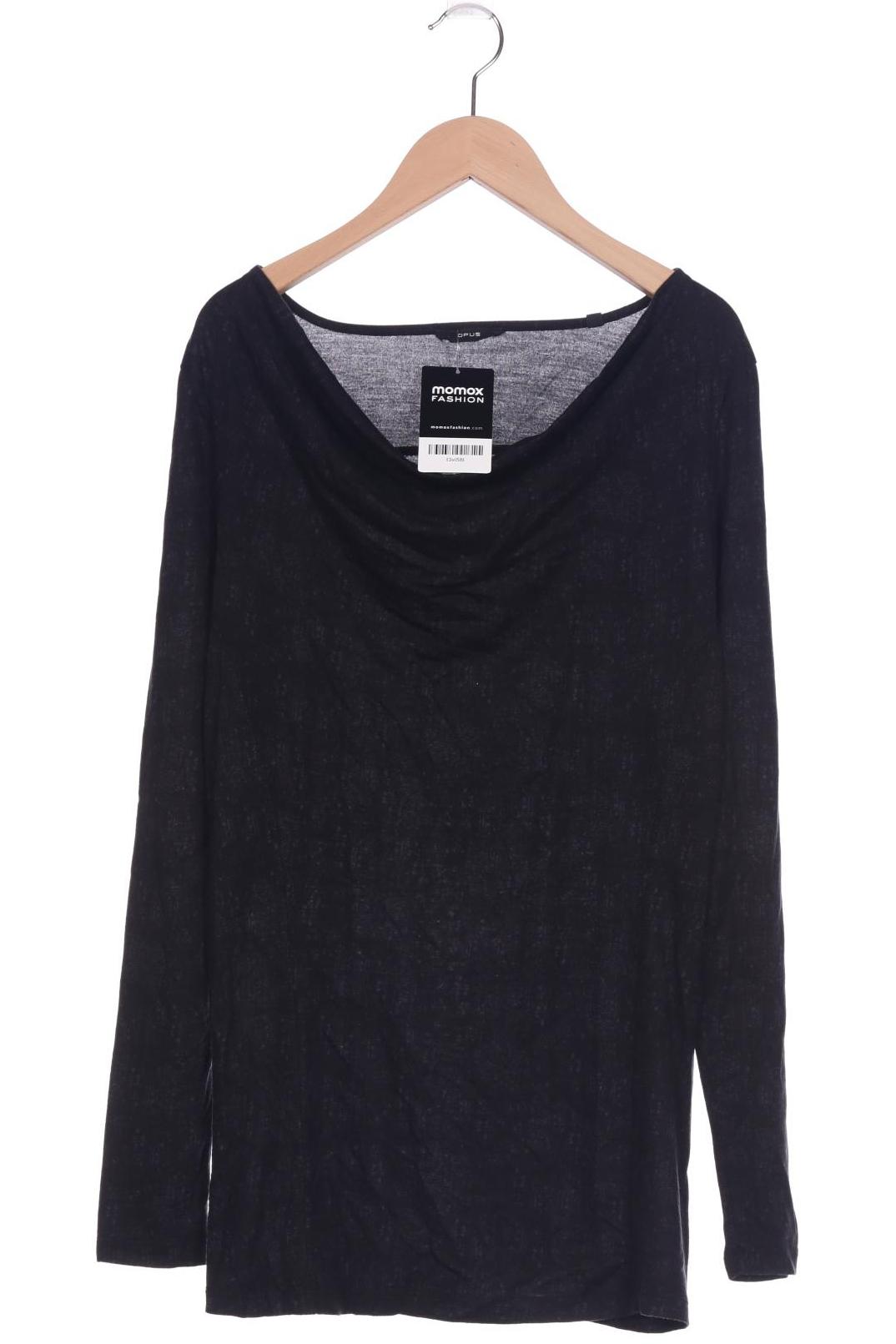 

Opus Damen Langarmshirt, schwarz, Gr. 38