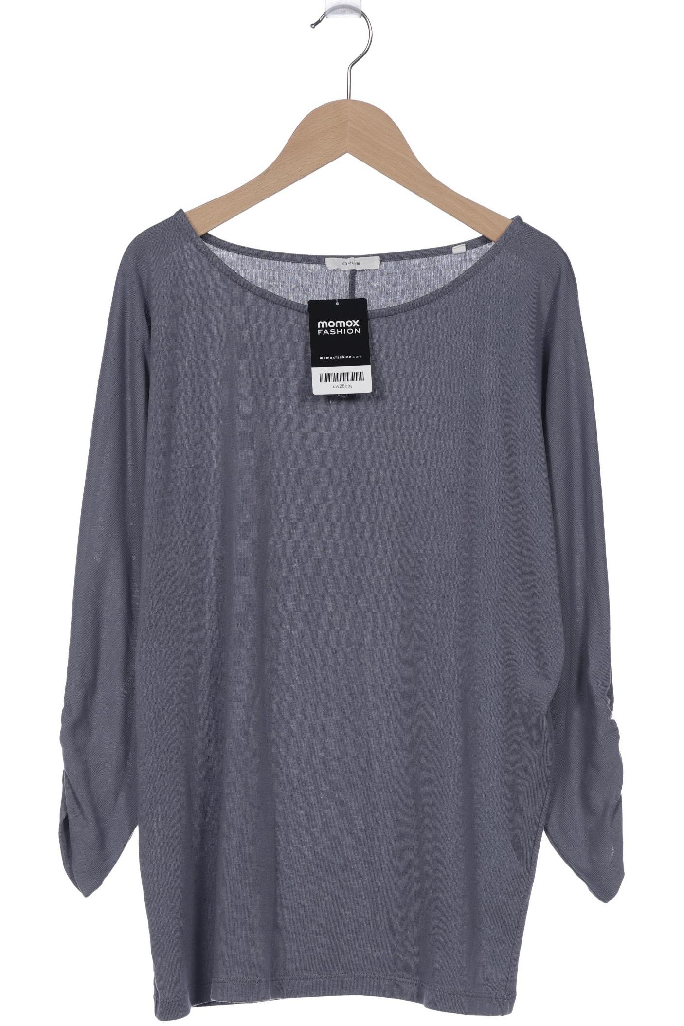 

Opus Damen Langarmshirt, grau, Gr. 38