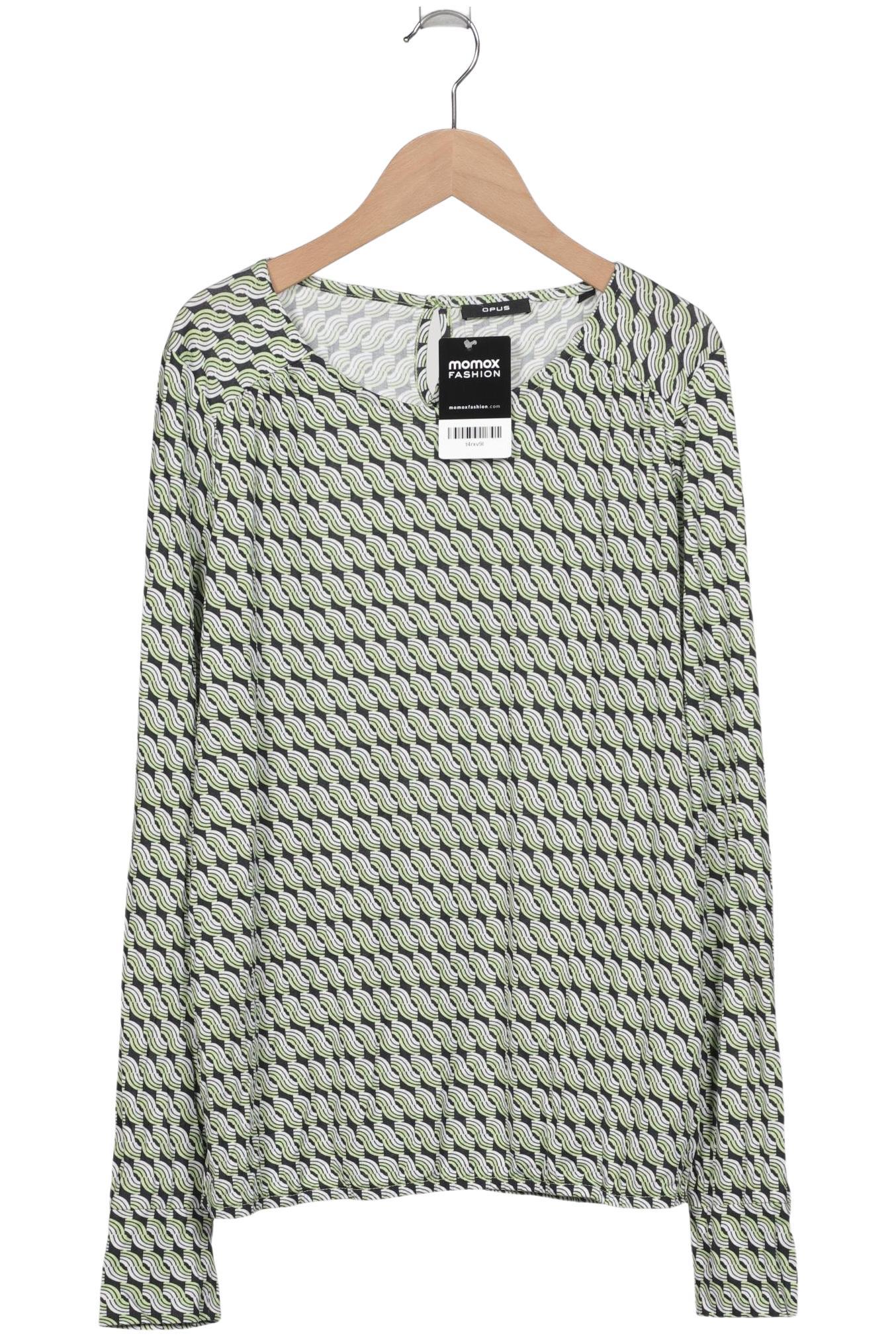 

Opus Damen Langarmshirt, grün, Gr. 40