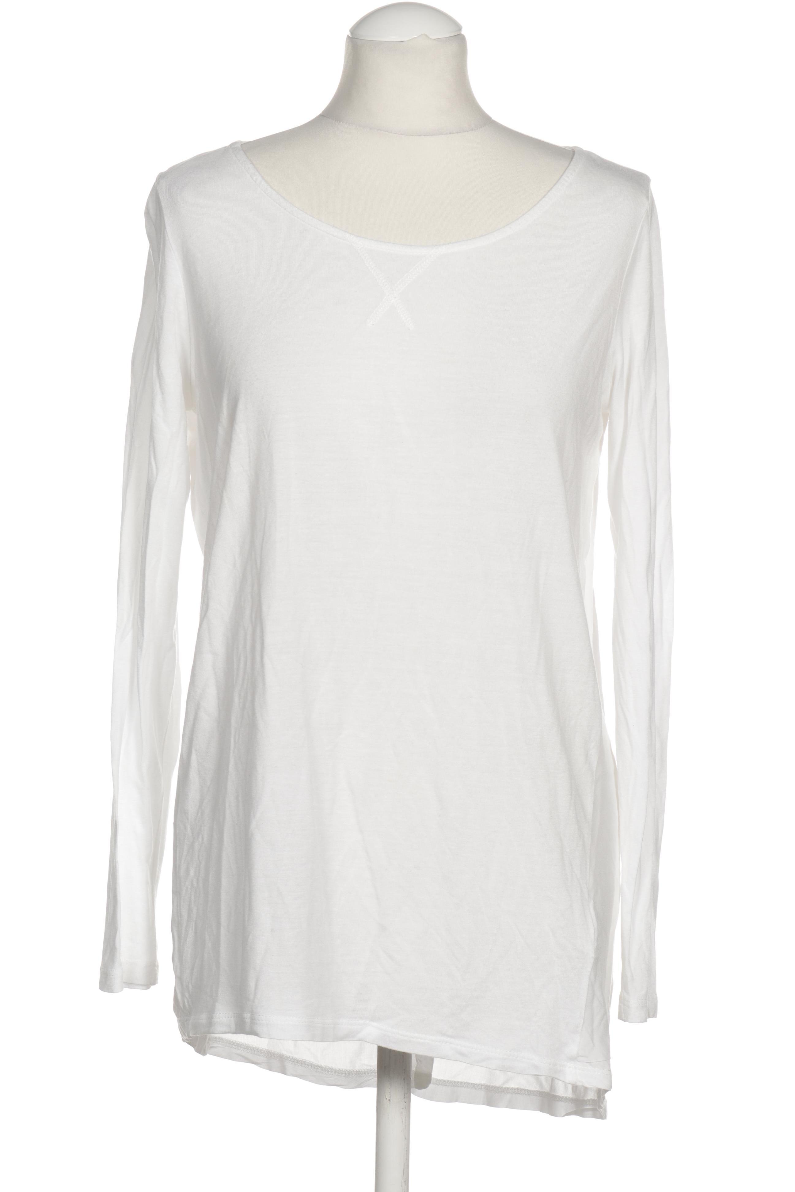 

Opus Damen Langarmshirt, weiß, Gr. 36