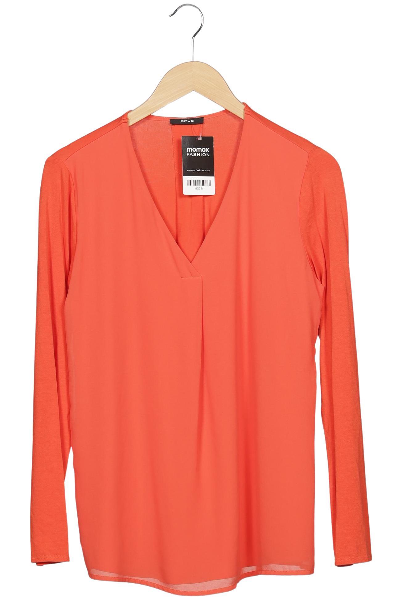 

Opus Damen Langarmshirt, orange, Gr. 38