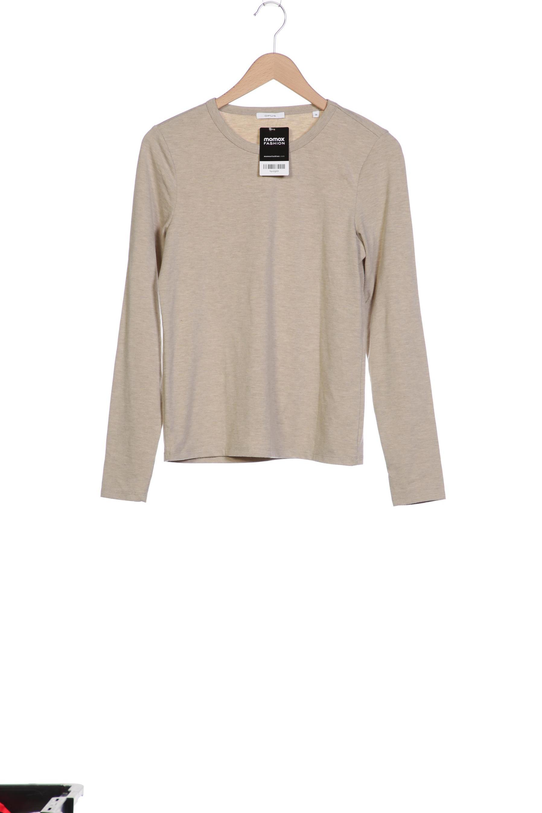 

Opus Damen Langarmshirt, beige, Gr. 38