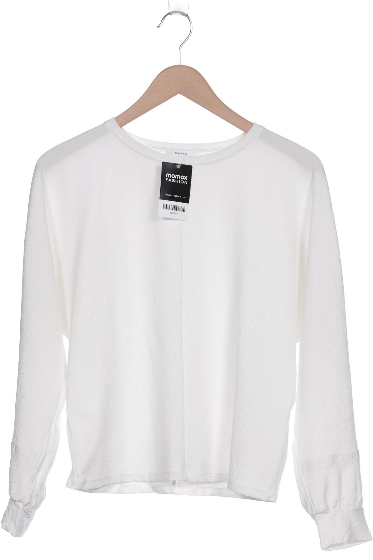 

Opus Damen Langarmshirt, weiß