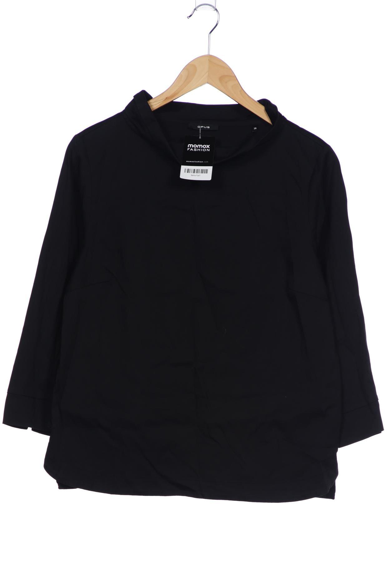 

Opus Damen Langarmshirt, schwarz, Gr. 38