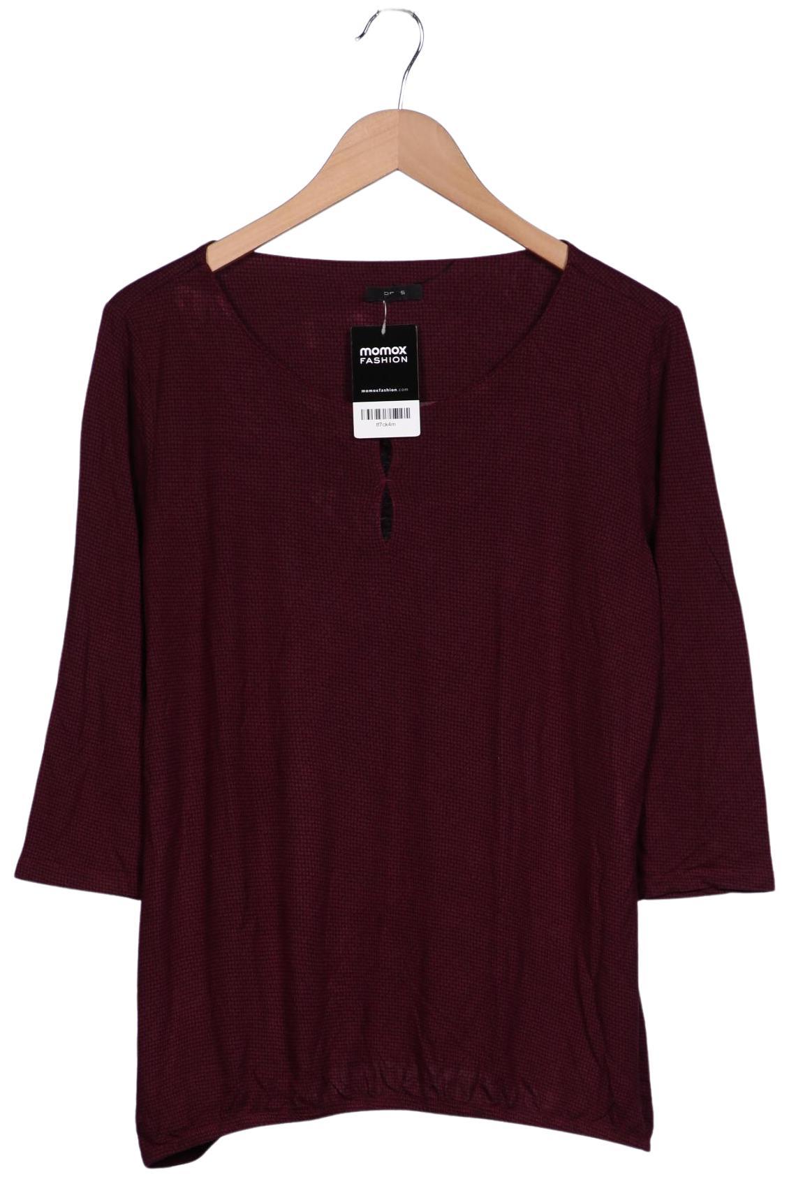 

Opus Damen Langarmshirt, bordeaux, Gr. 42
