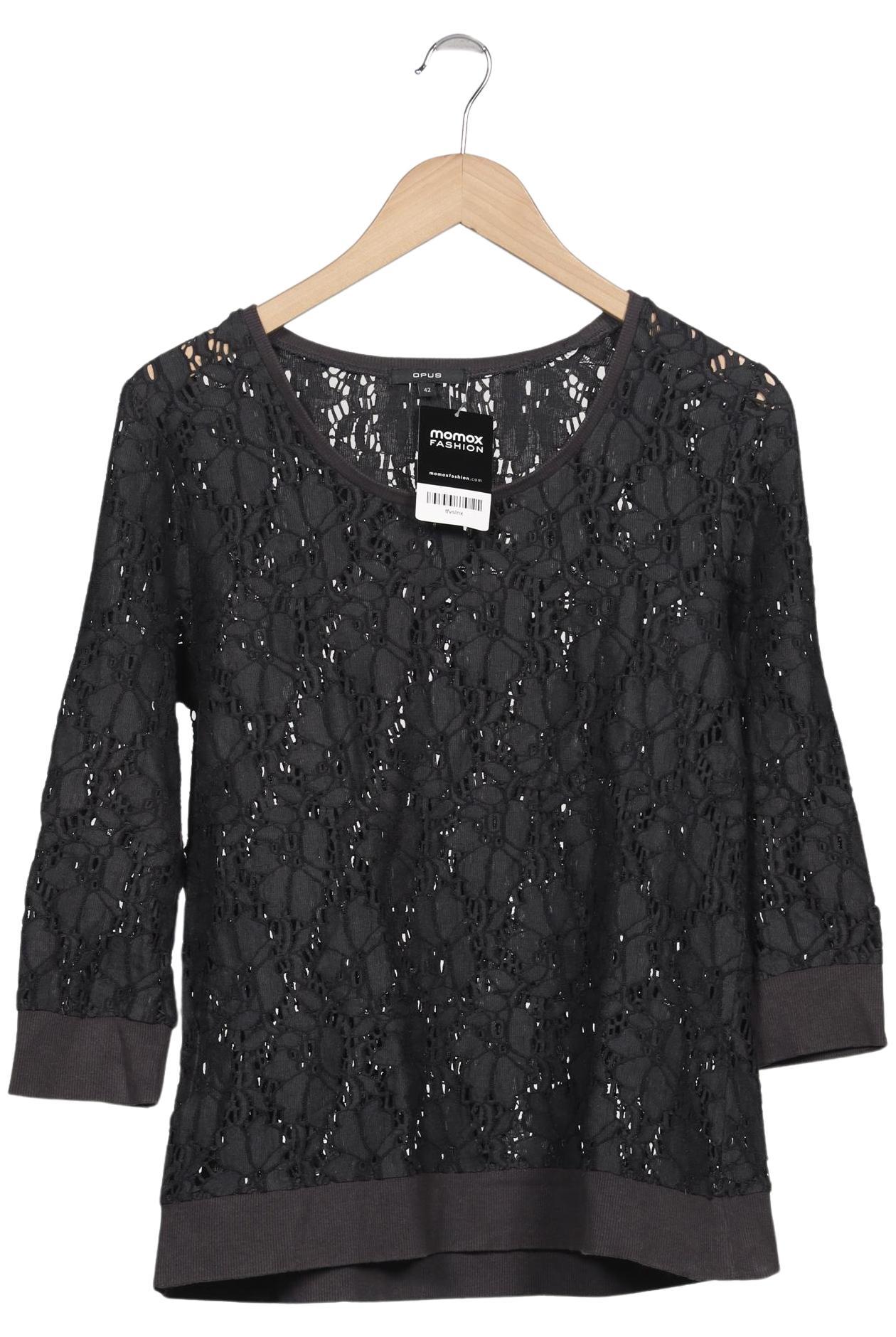 

Opus Damen Langarmshirt, grau, Gr. 42