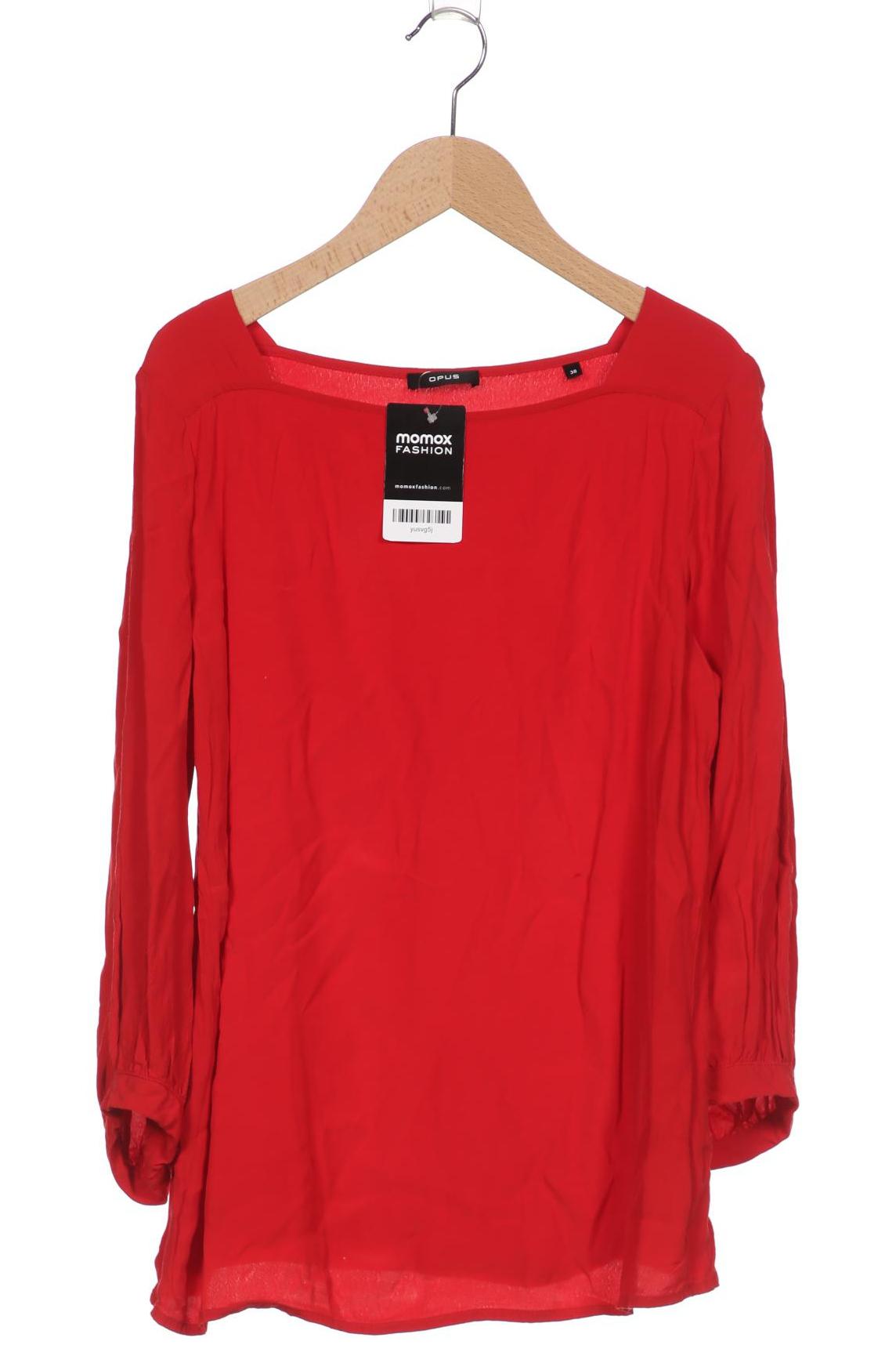 

Opus Damen Langarmshirt, rot, Gr. 38