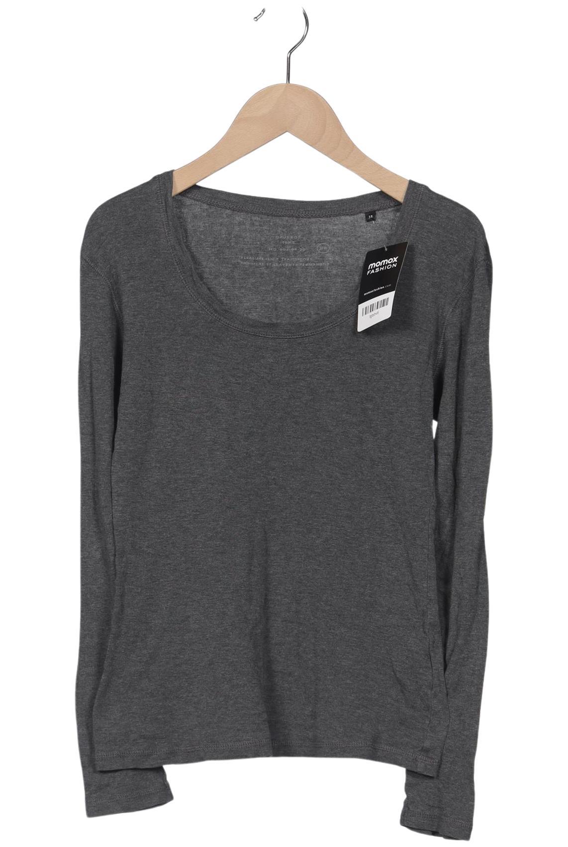 

Opus Damen Langarmshirt, grau, Gr. 38