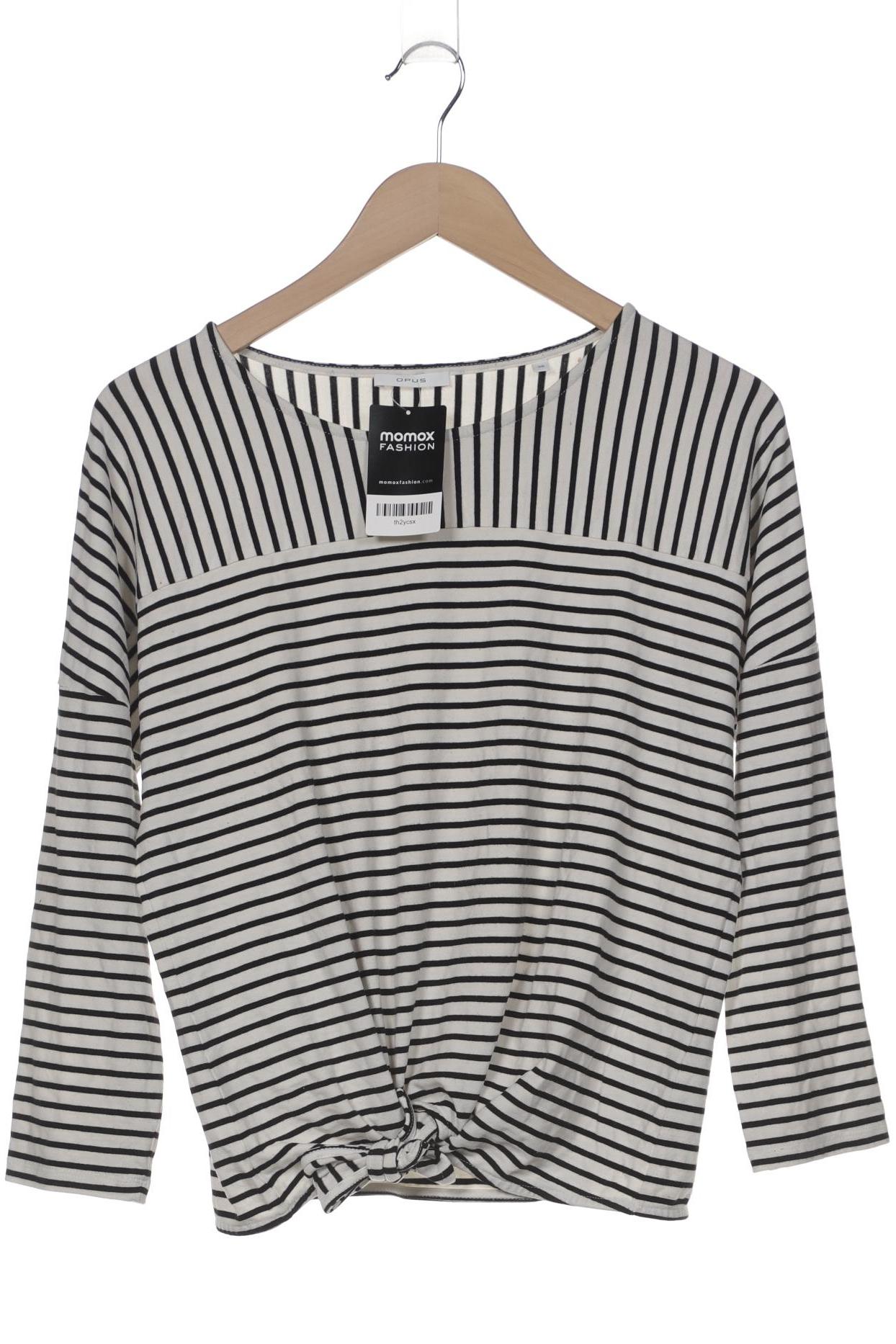 

Opus Damen Langarmshirt, weiß, Gr. 38