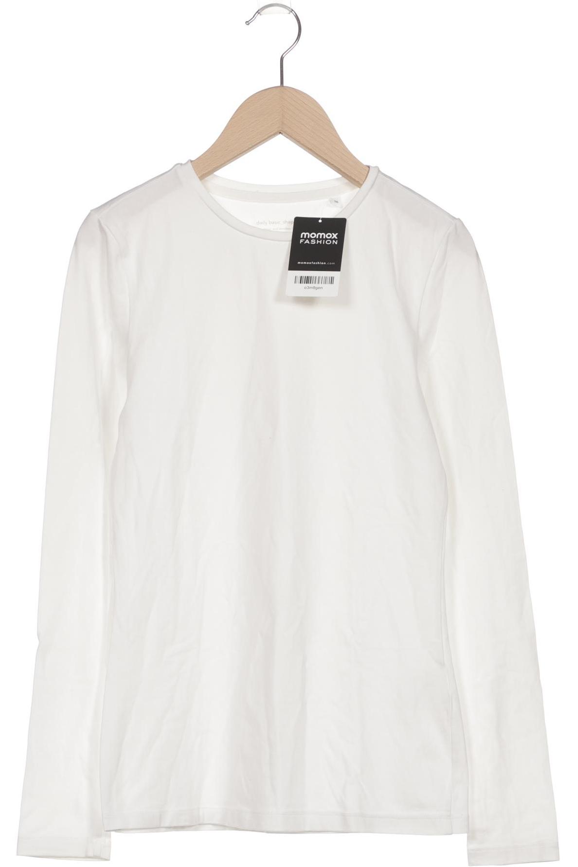 

Opus Damen Langarmshirt, weiß, Gr. 36