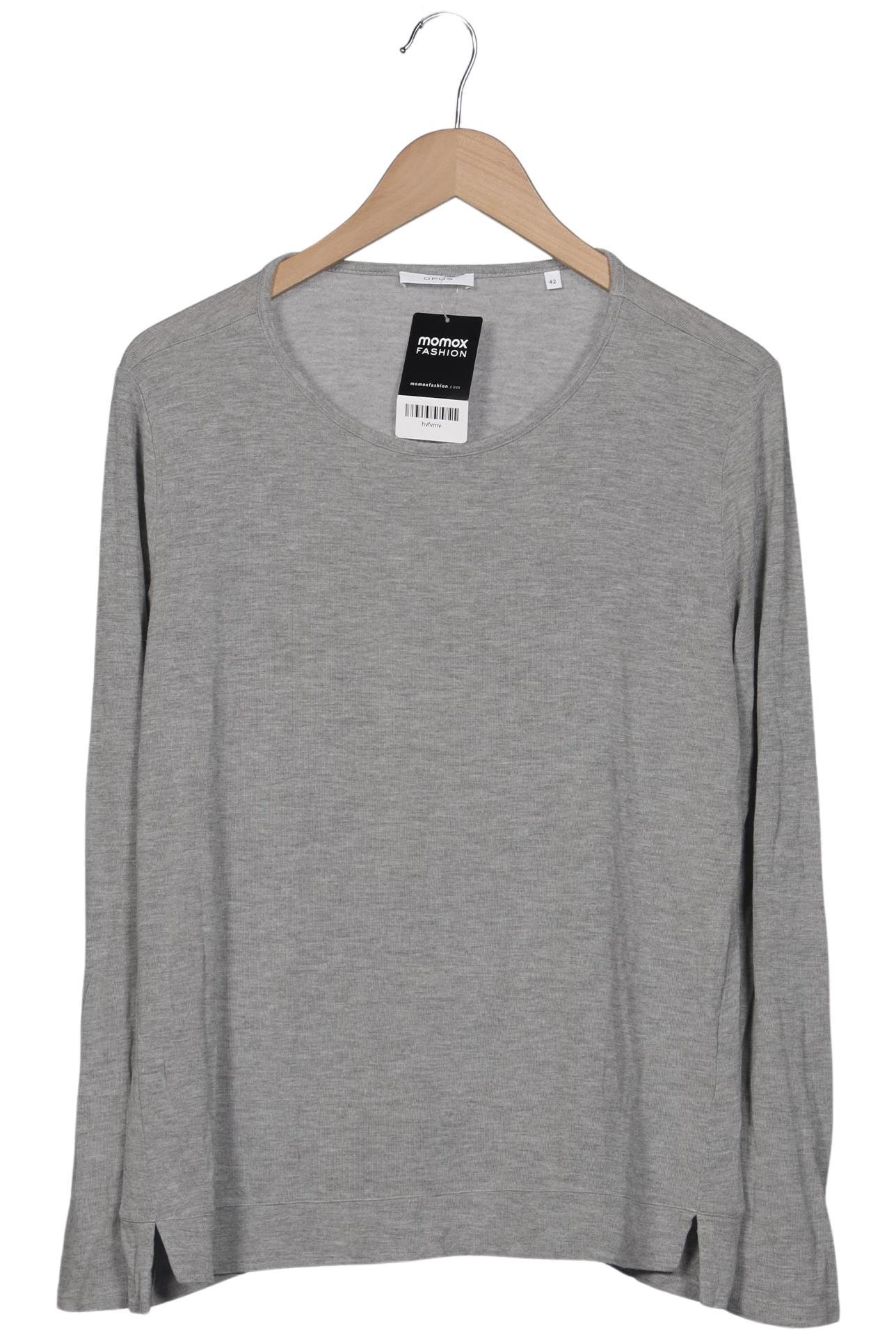 

Opus Damen Langarmshirt, grau, Gr. 42