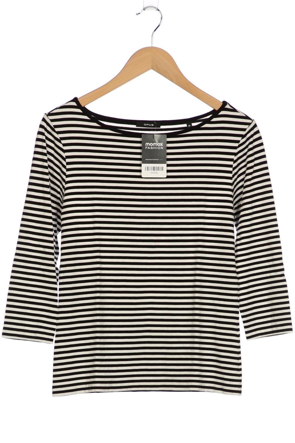 

Opus Damen Langarmshirt, schwarz, Gr. 38