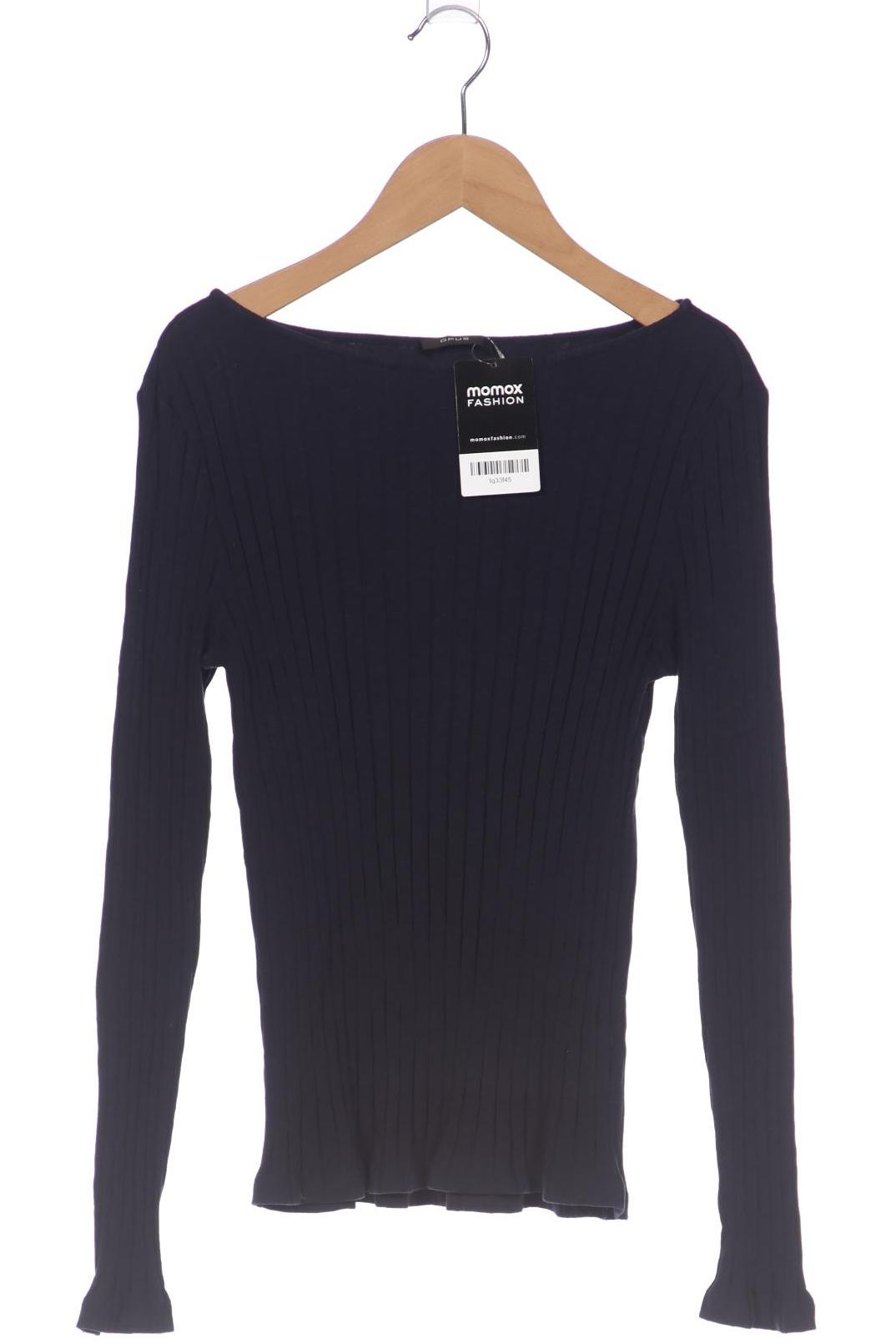 

Opus Damen Langarmshirt, marineblau, Gr. 38
