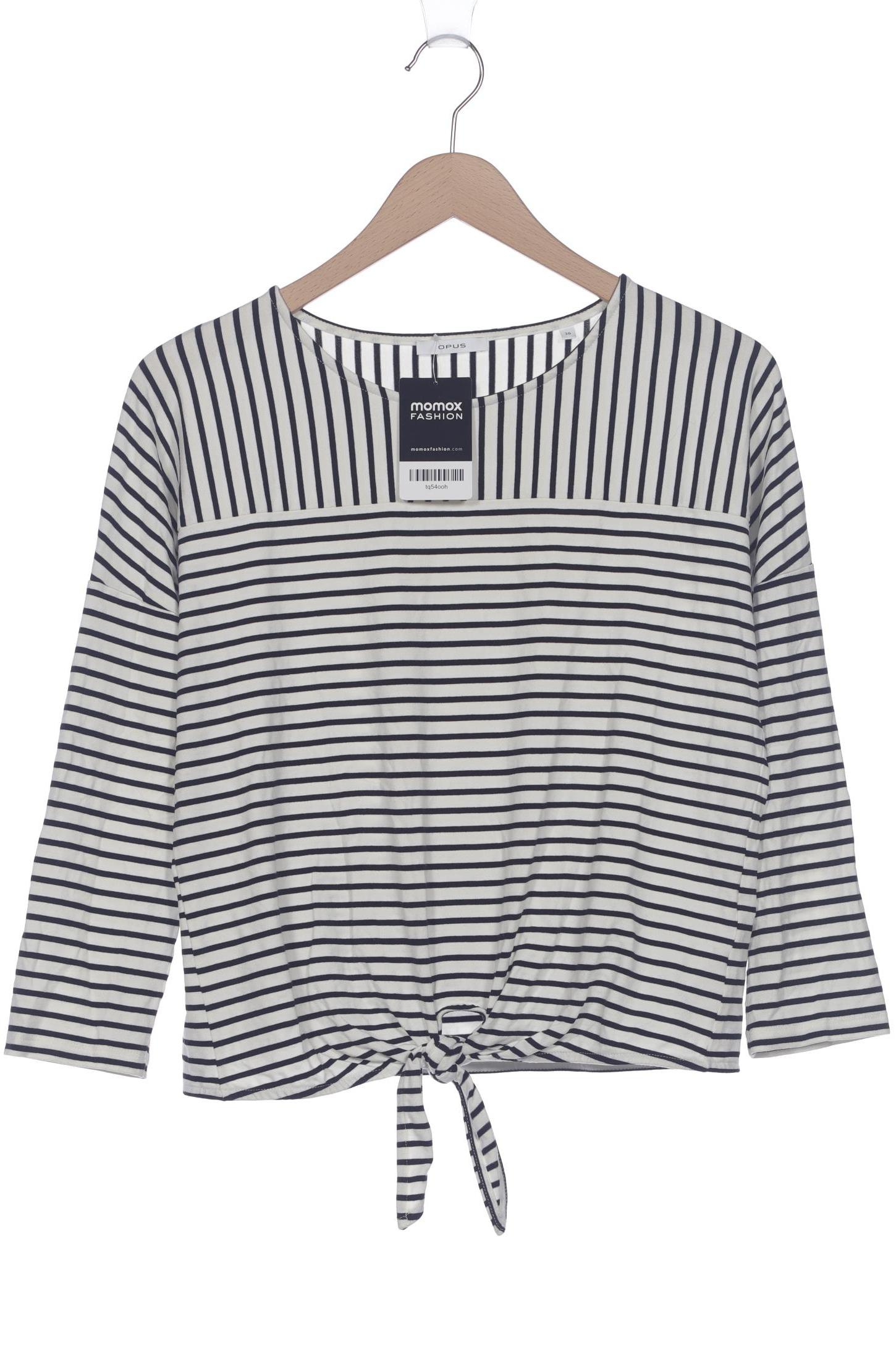 

Opus Damen Langarmshirt, weiß