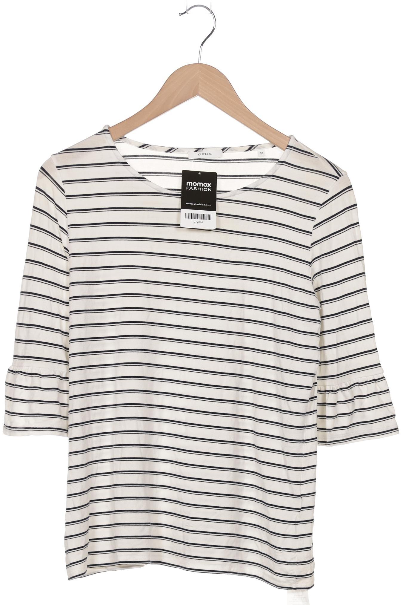 

Opus Damen Langarmshirt, weiß, Gr. 38