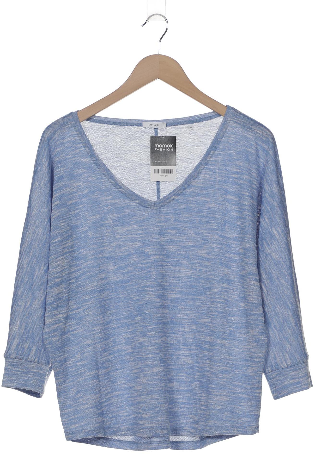 

Opus Damen Langarmshirt, blau, Gr. 44