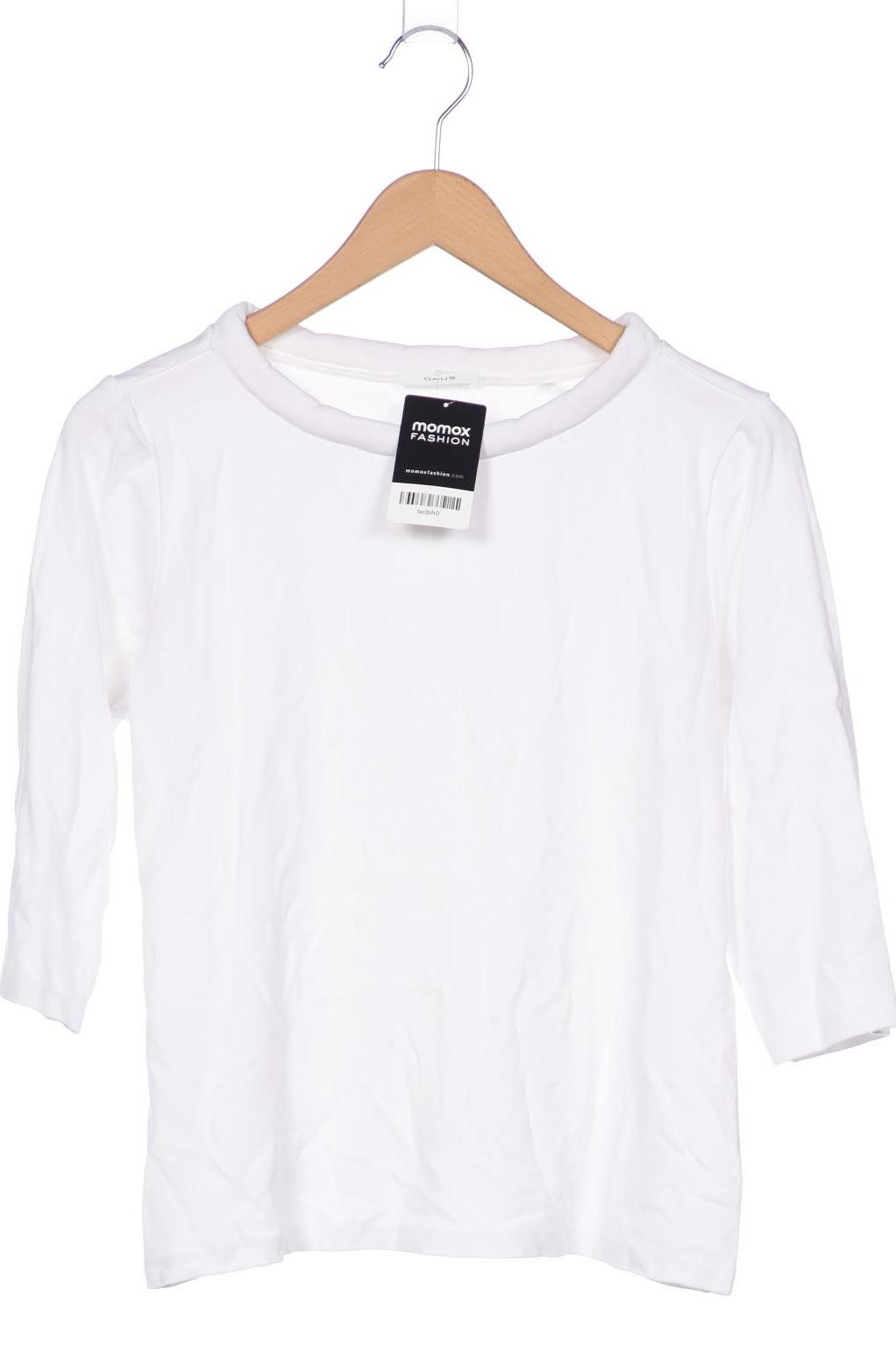 

Opus Damen Langarmshirt, weiß, Gr. 38