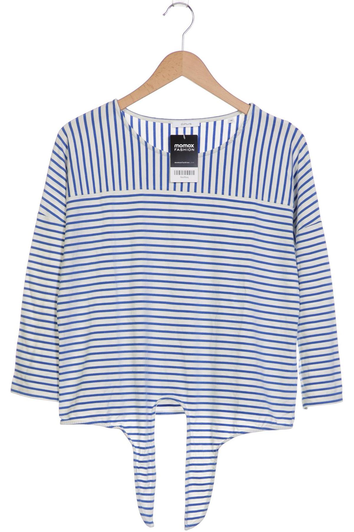 

Opus Damen Langarmshirt, weiß, Gr. 38