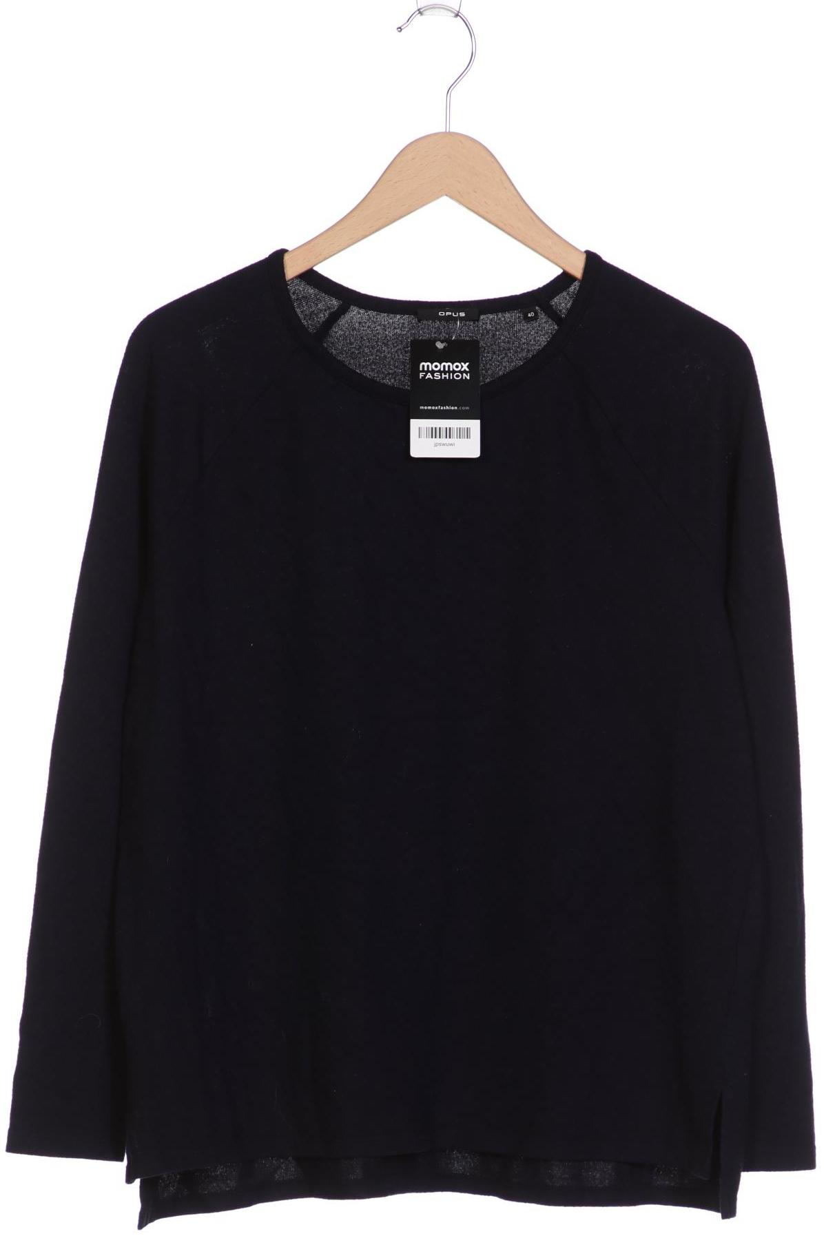 

Opus Damen Langarmshirt, marineblau, Gr. 40