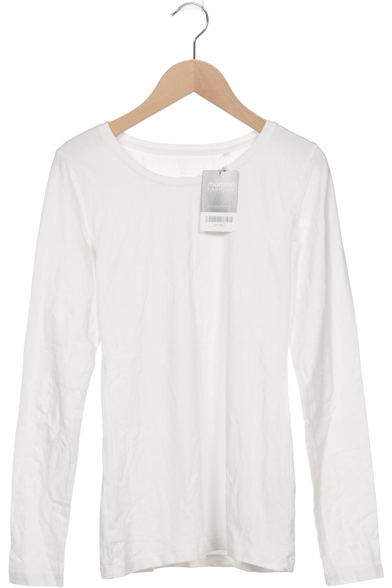 

Opus Damen Langarmshirt, weiß, Gr. 36