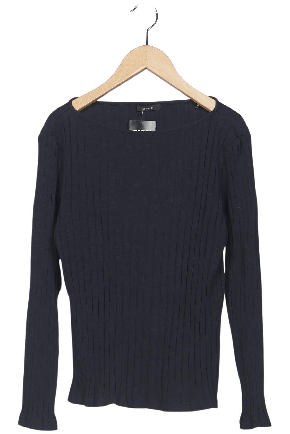 

Opus Damen Langarmshirt, marineblau, Gr. 42