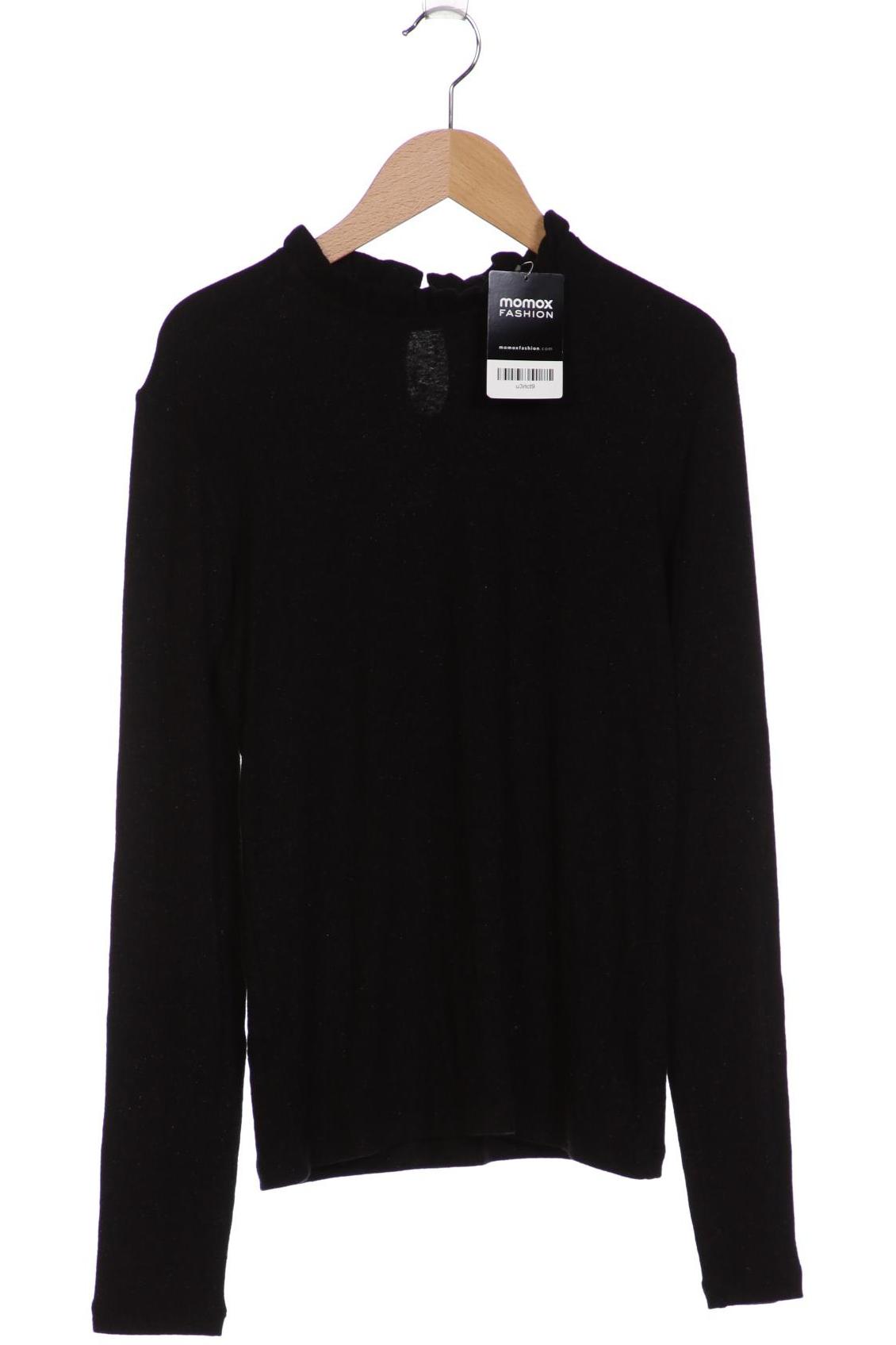 

Opus Damen Langarmshirt, schwarz, Gr. 36