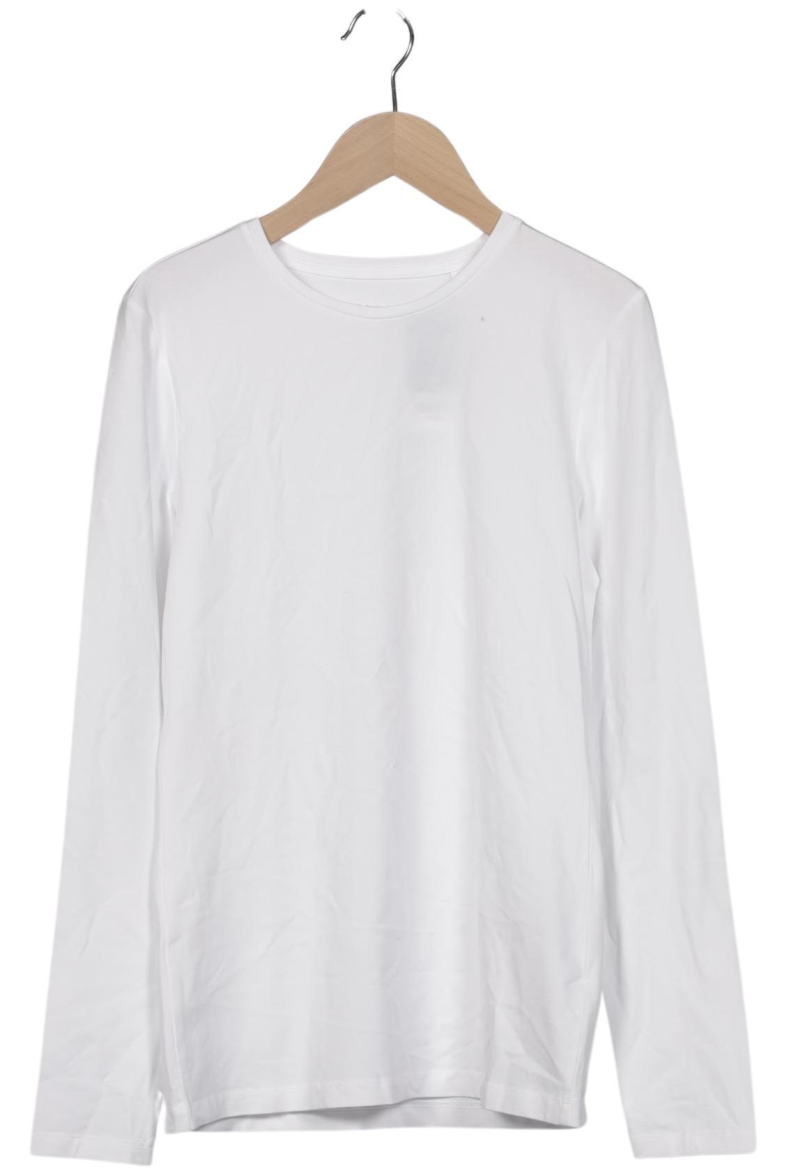 

Opus Damen Langarmshirt, weiß, Gr. 38