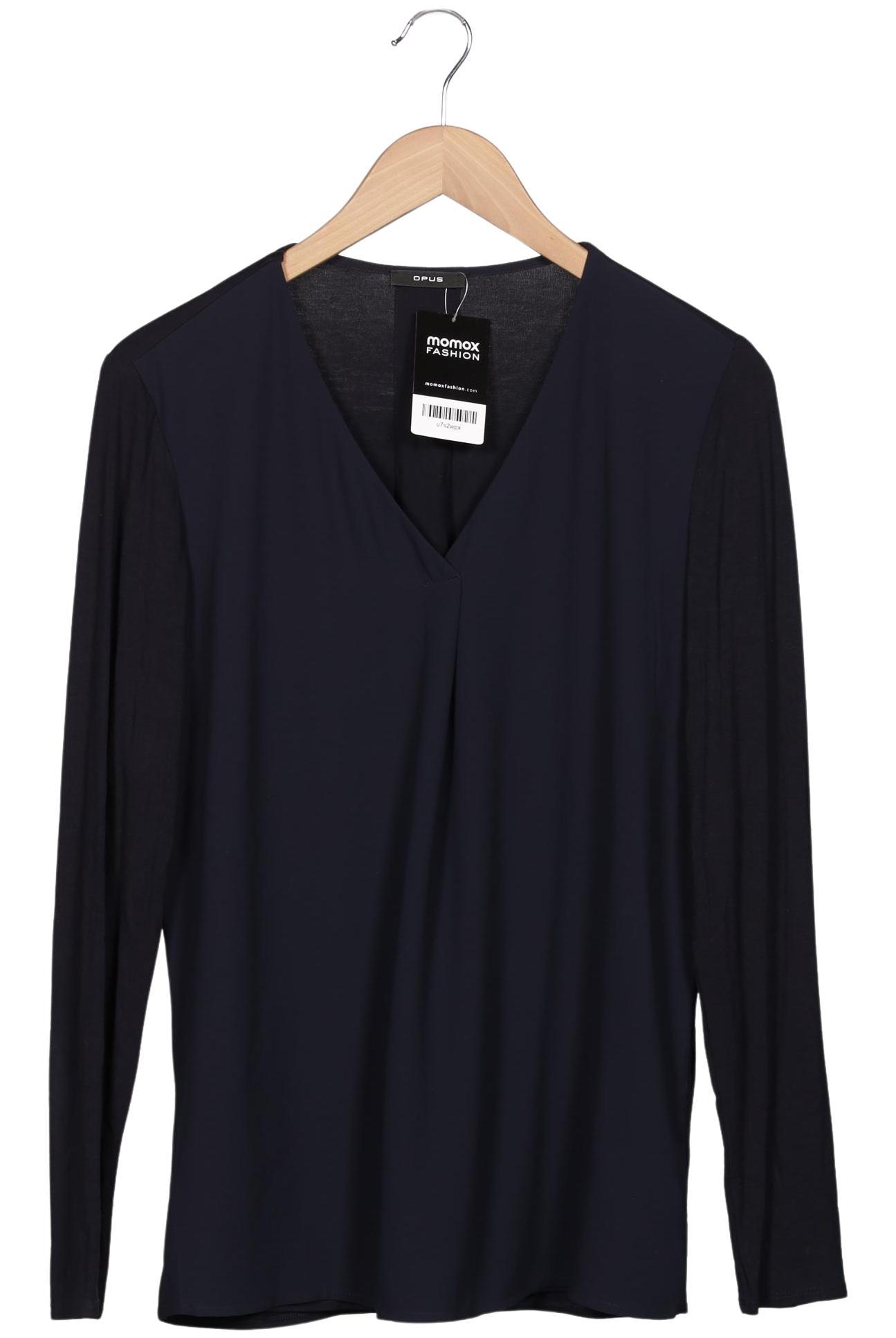 

Opus Damen Langarmshirt, marineblau, Gr. 40