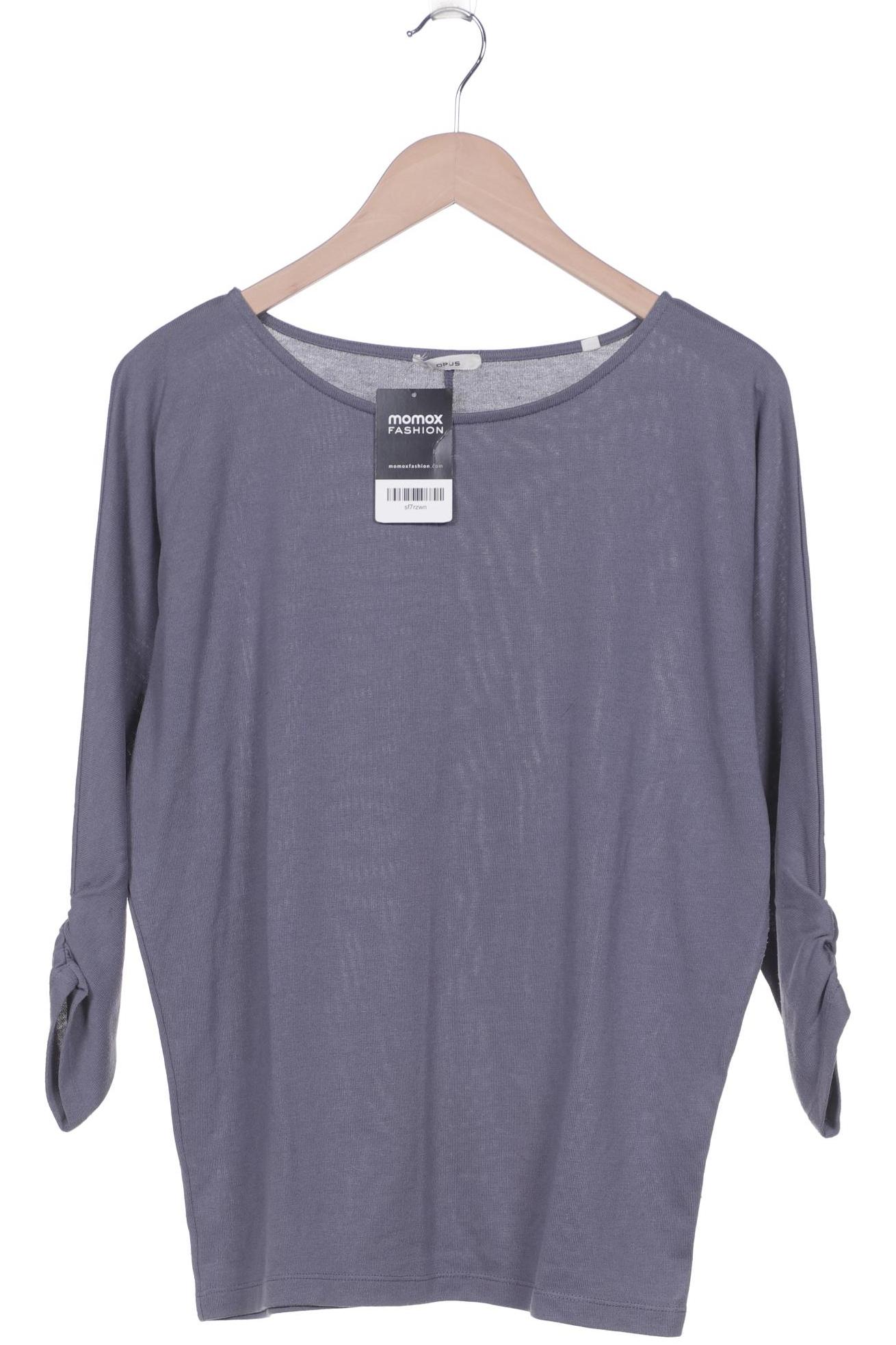 

Opus Damen Langarmshirt, blau, Gr. 36