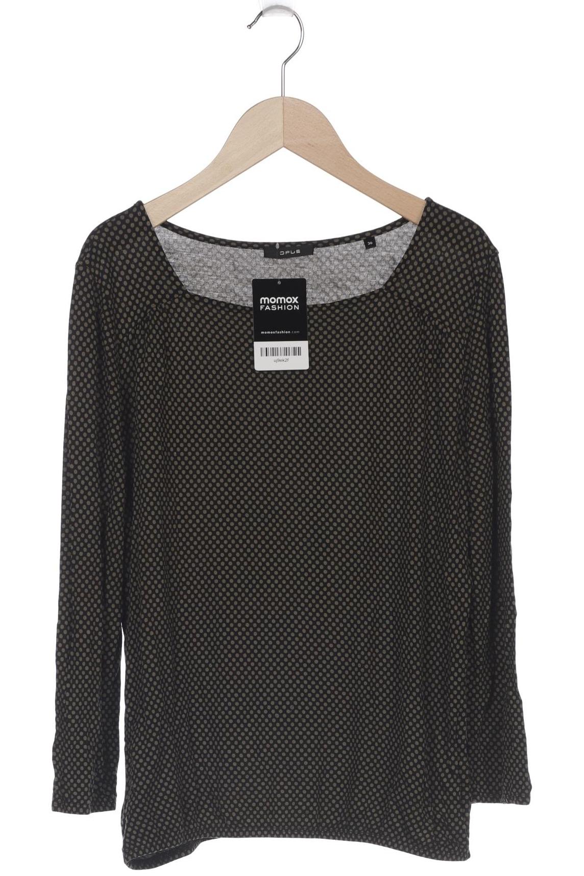 

Opus Damen Langarmshirt, schwarz, Gr. 36