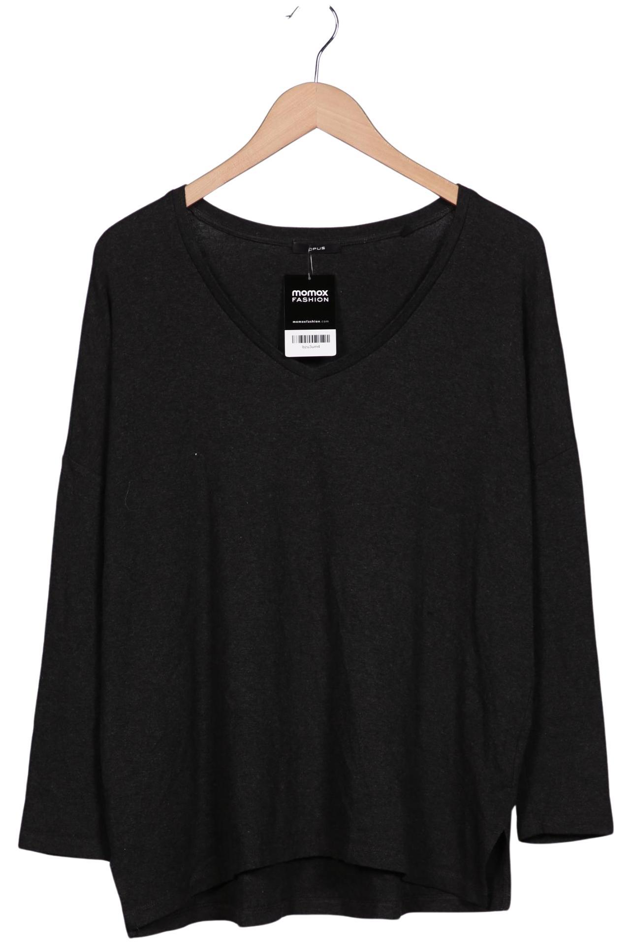 

Opus Damen Langarmshirt, grau, Gr. 40