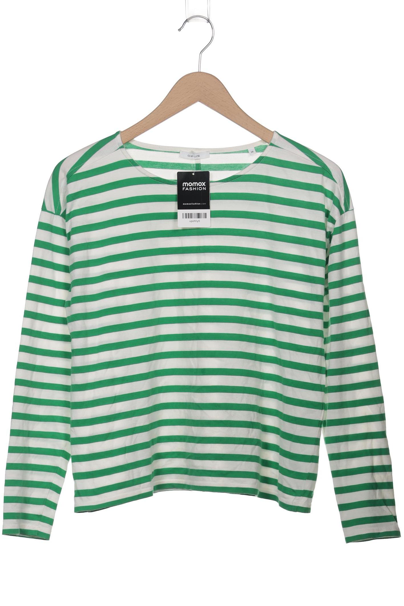 

Opus Damen Langarmshirt, grün, Gr. 38