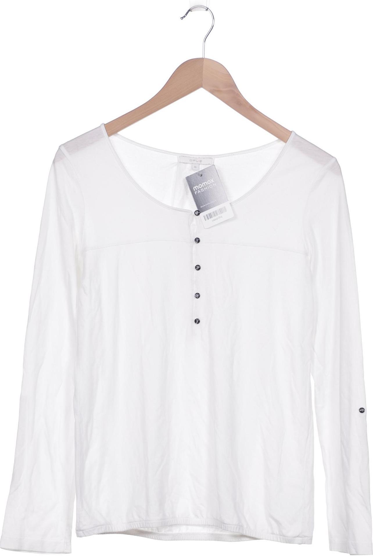 

Opus Damen Langarmshirt, weiß