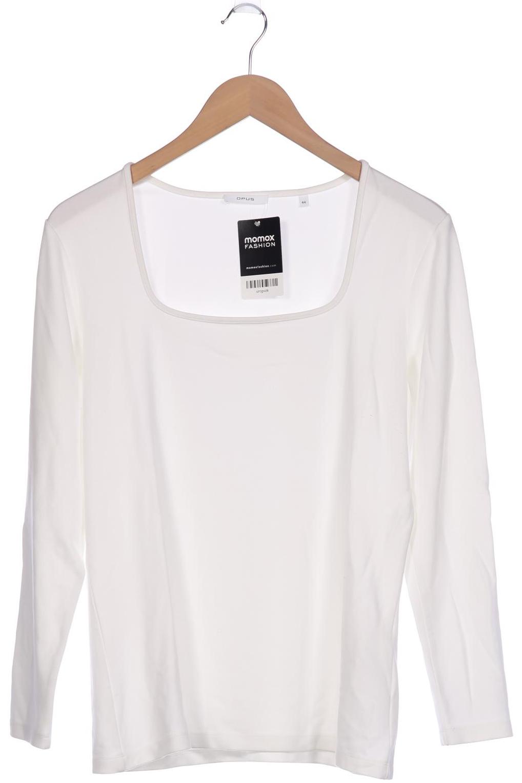 

Opus Damen Langarmshirt, weiß
