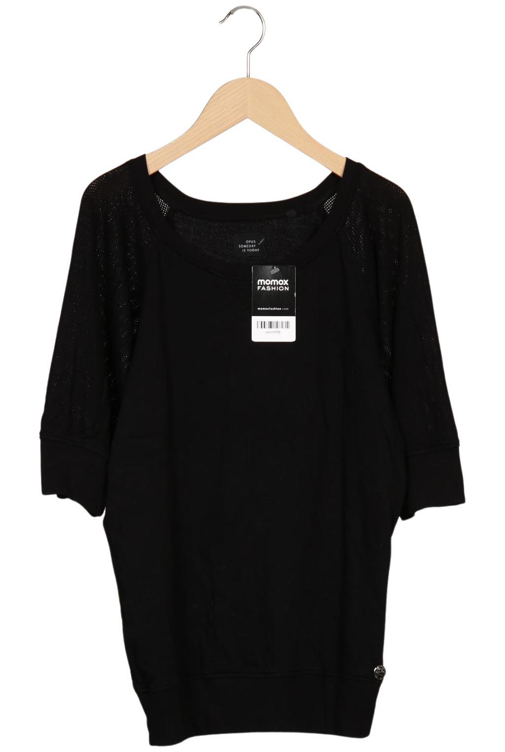 

Opus Damen Langarmshirt, schwarz, Gr. 38