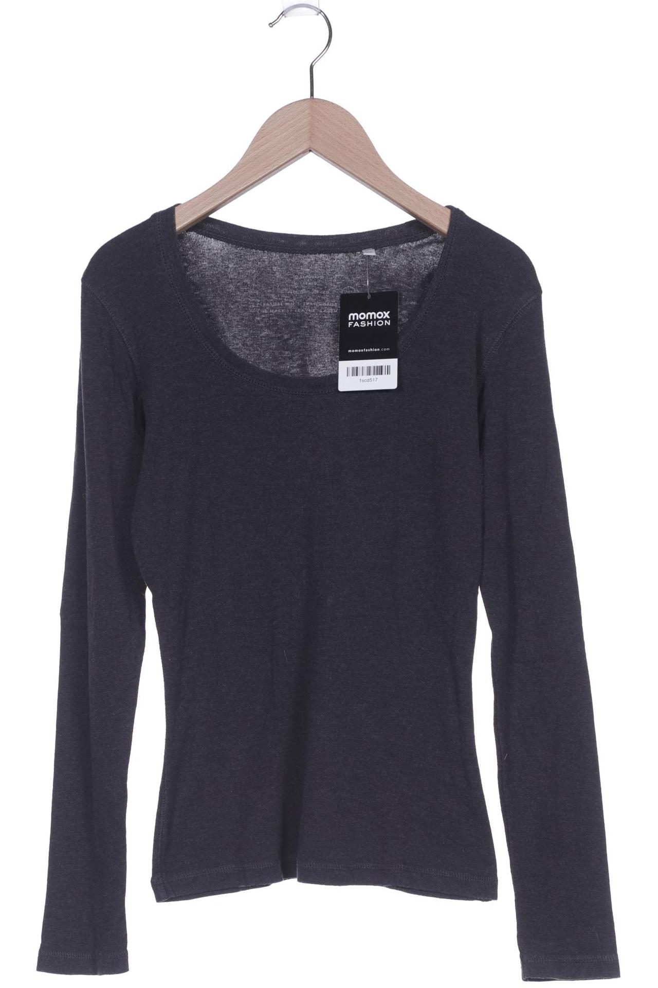 

Opus Damen Langarmshirt, grau, Gr. 36