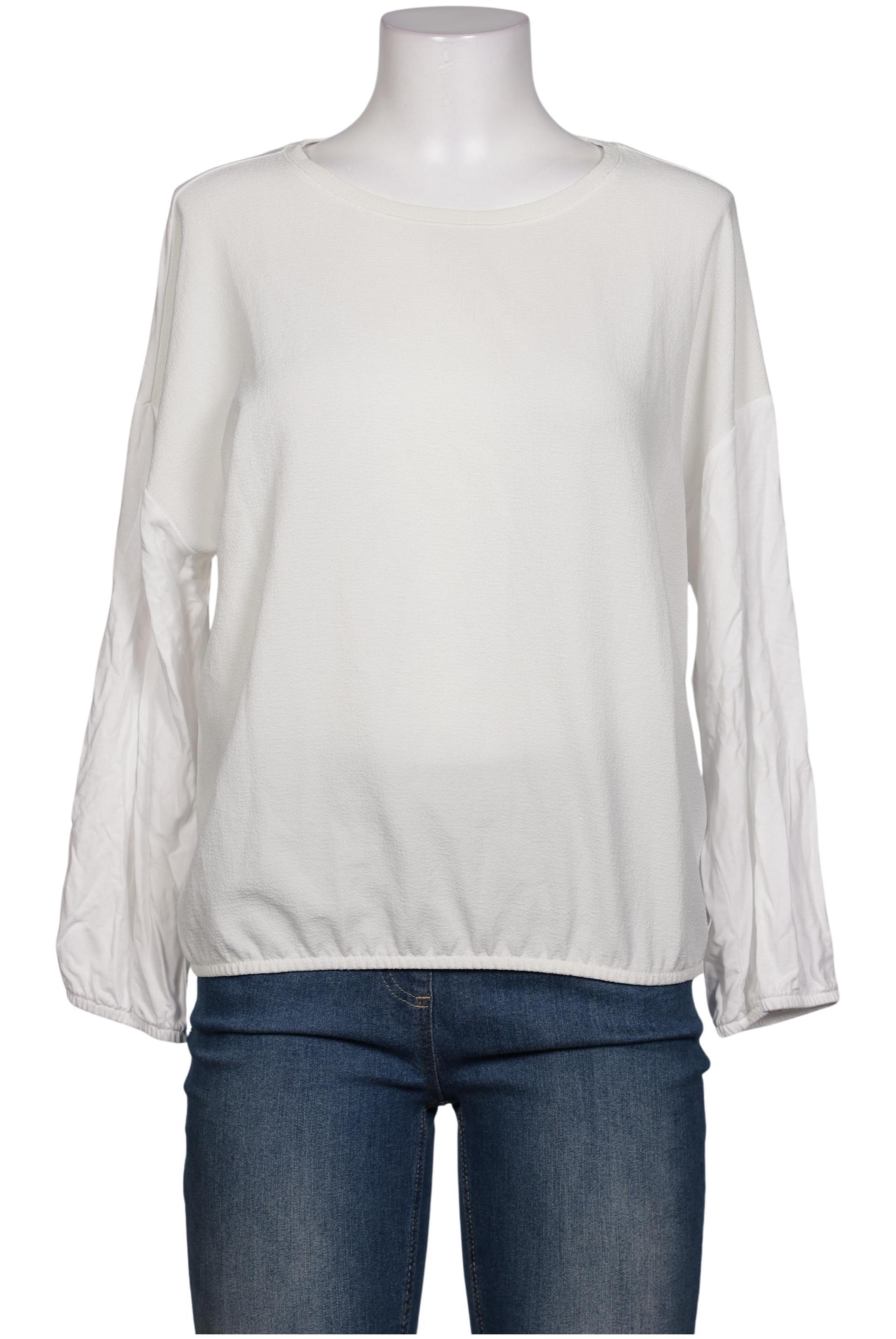 

Opus Damen Langarmshirt, weiß, Gr. 40