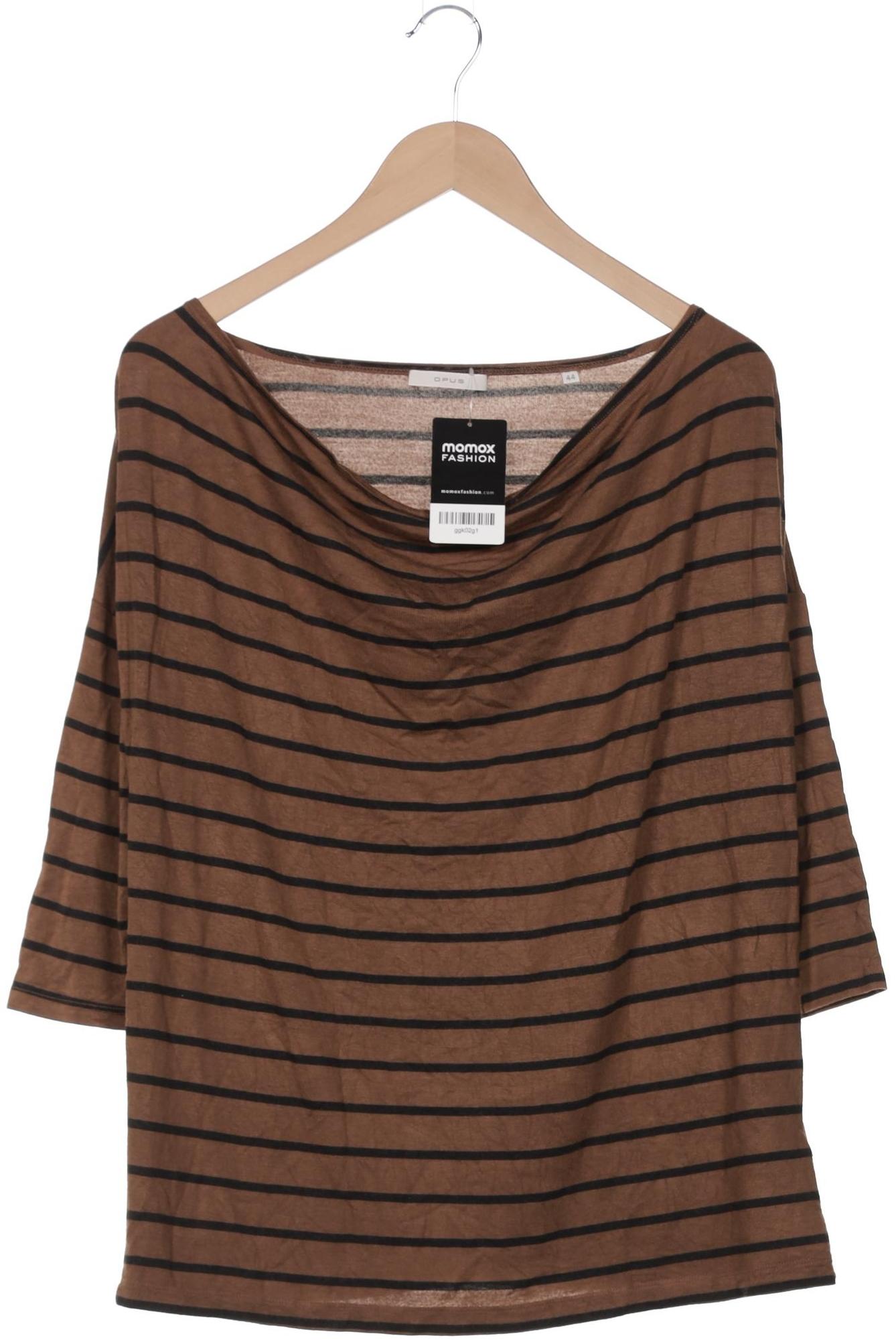 

Opus Damen Langarmshirt, braun, Gr. 44