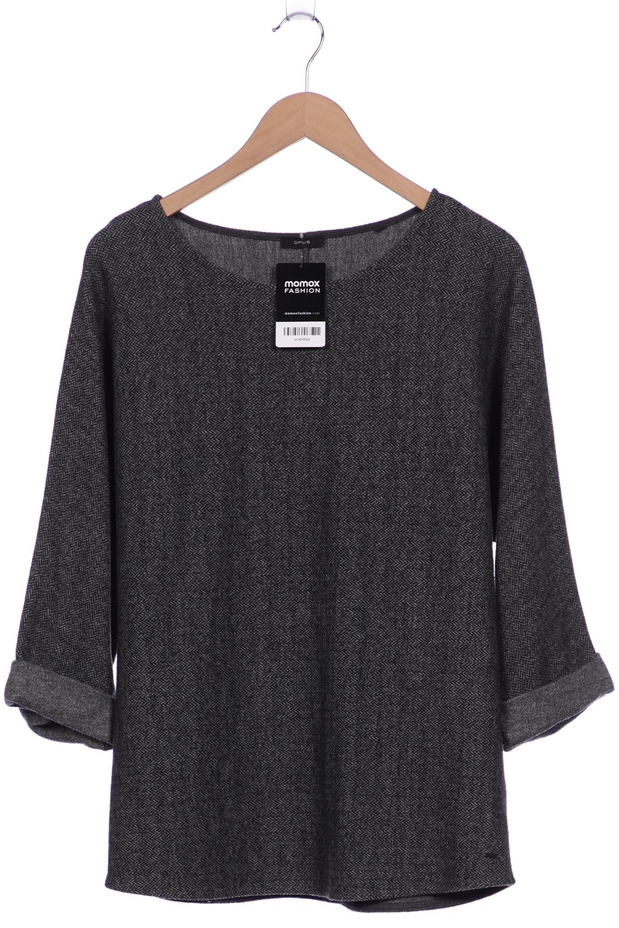 

Opus Damen Langarmshirt, grau, Gr. 40