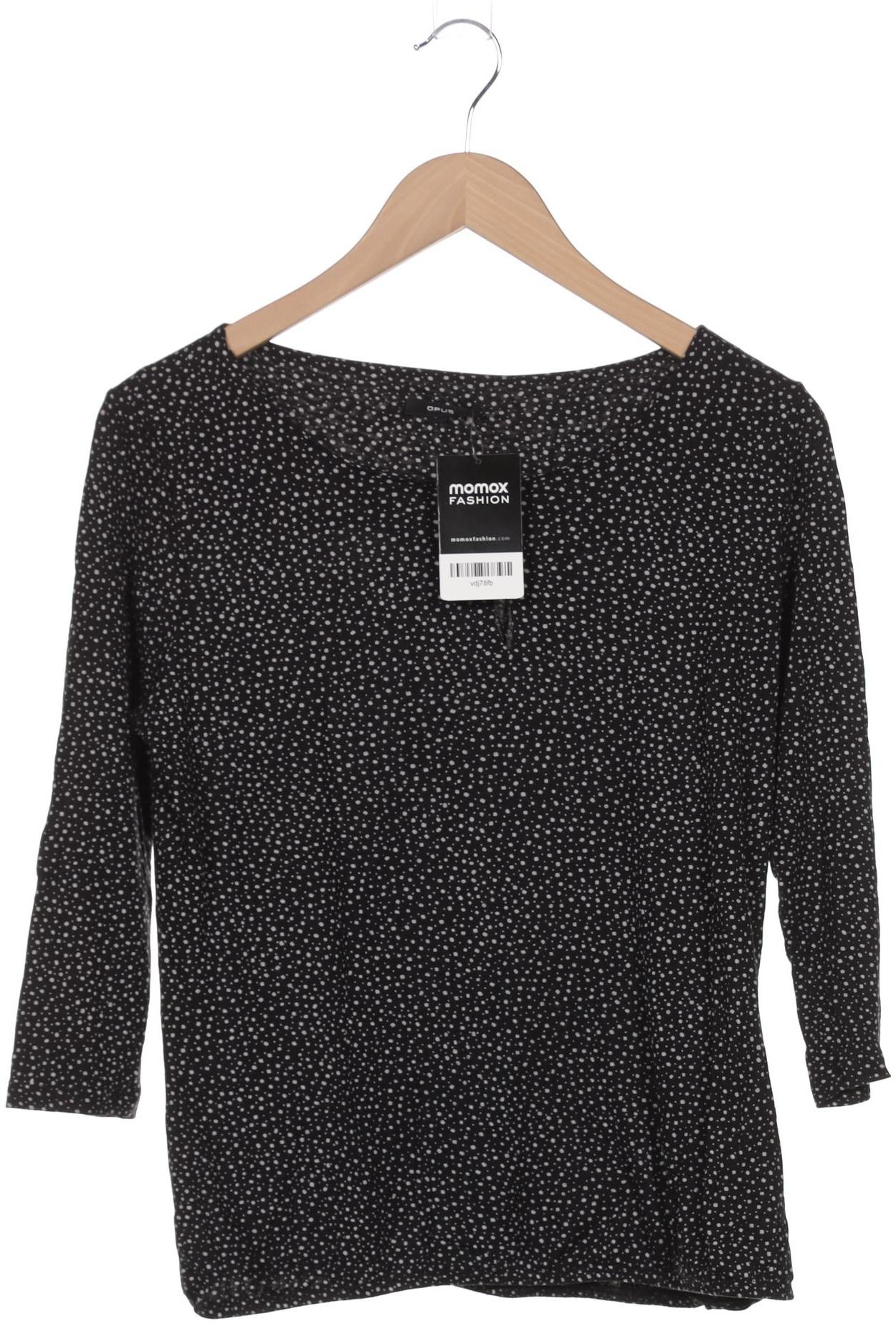 

Opus Damen Langarmshirt, schwarz, Gr. 38