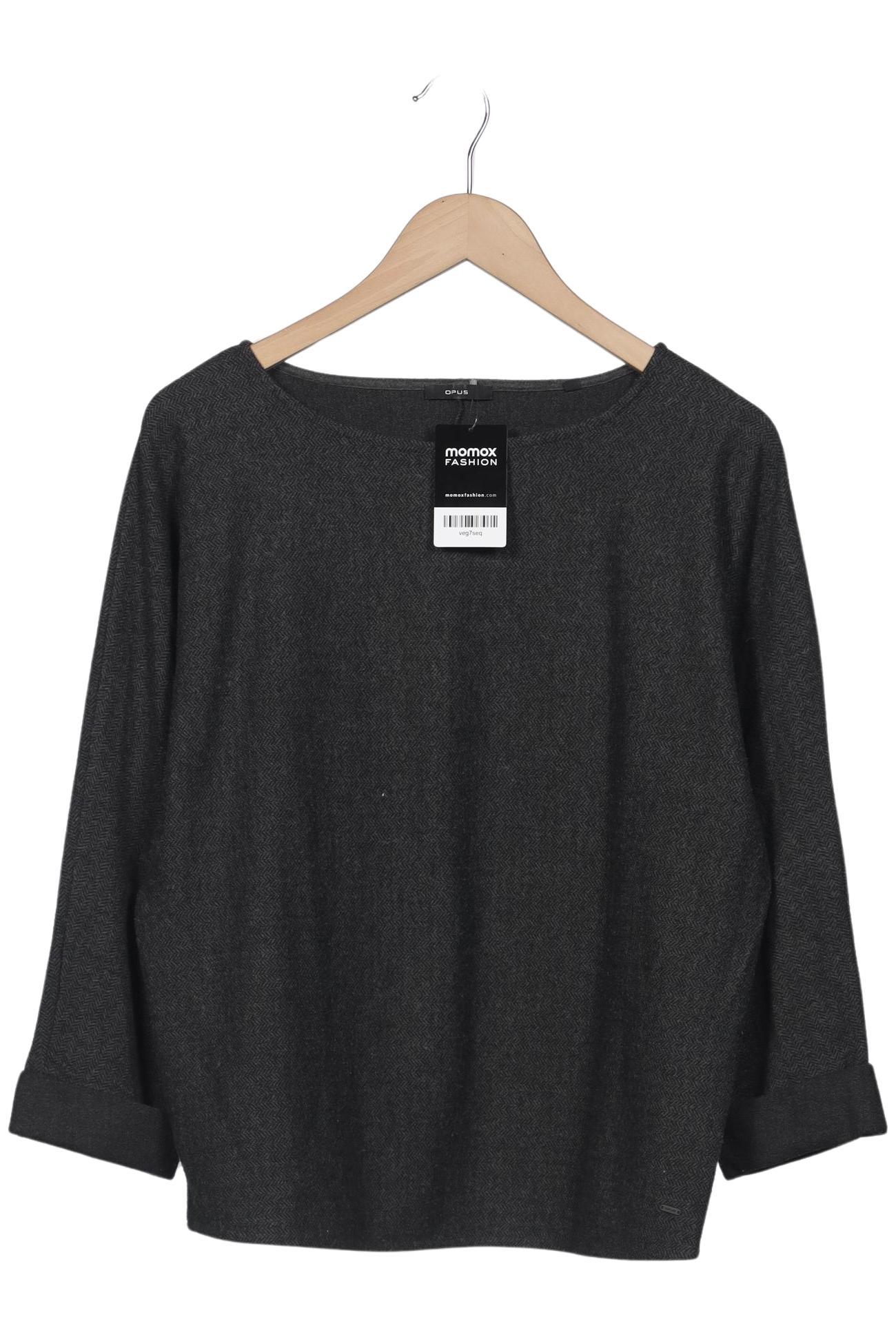 

Opus Damen Langarmshirt, grau, Gr. 40