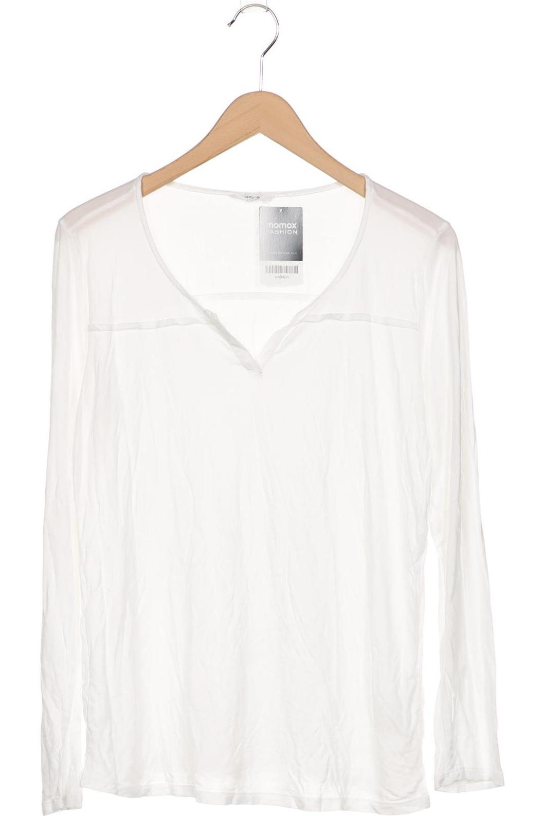 

Opus Damen Langarmshirt, weiß, Gr. 40