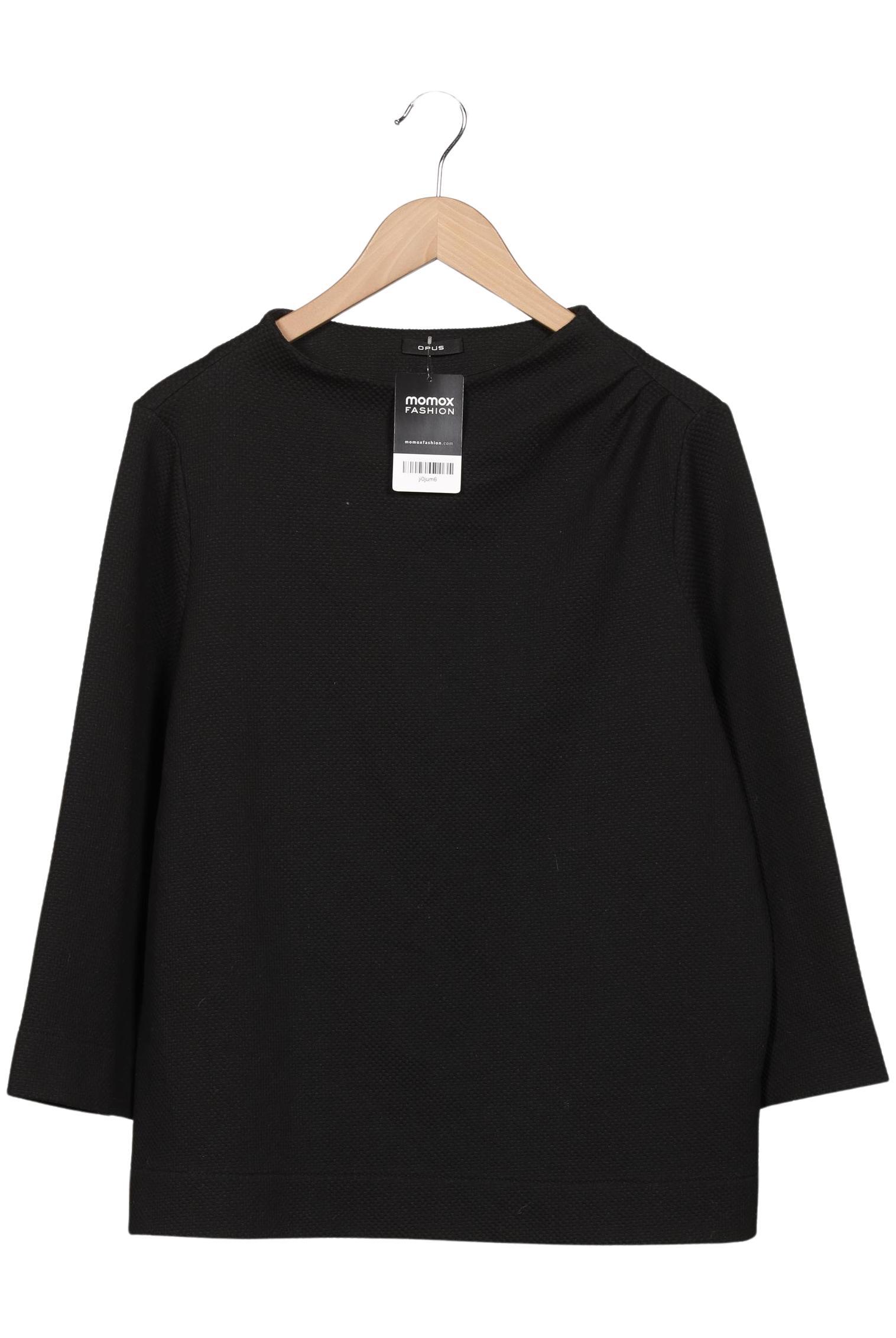 

Opus Damen Langarmshirt, schwarz, Gr. 44