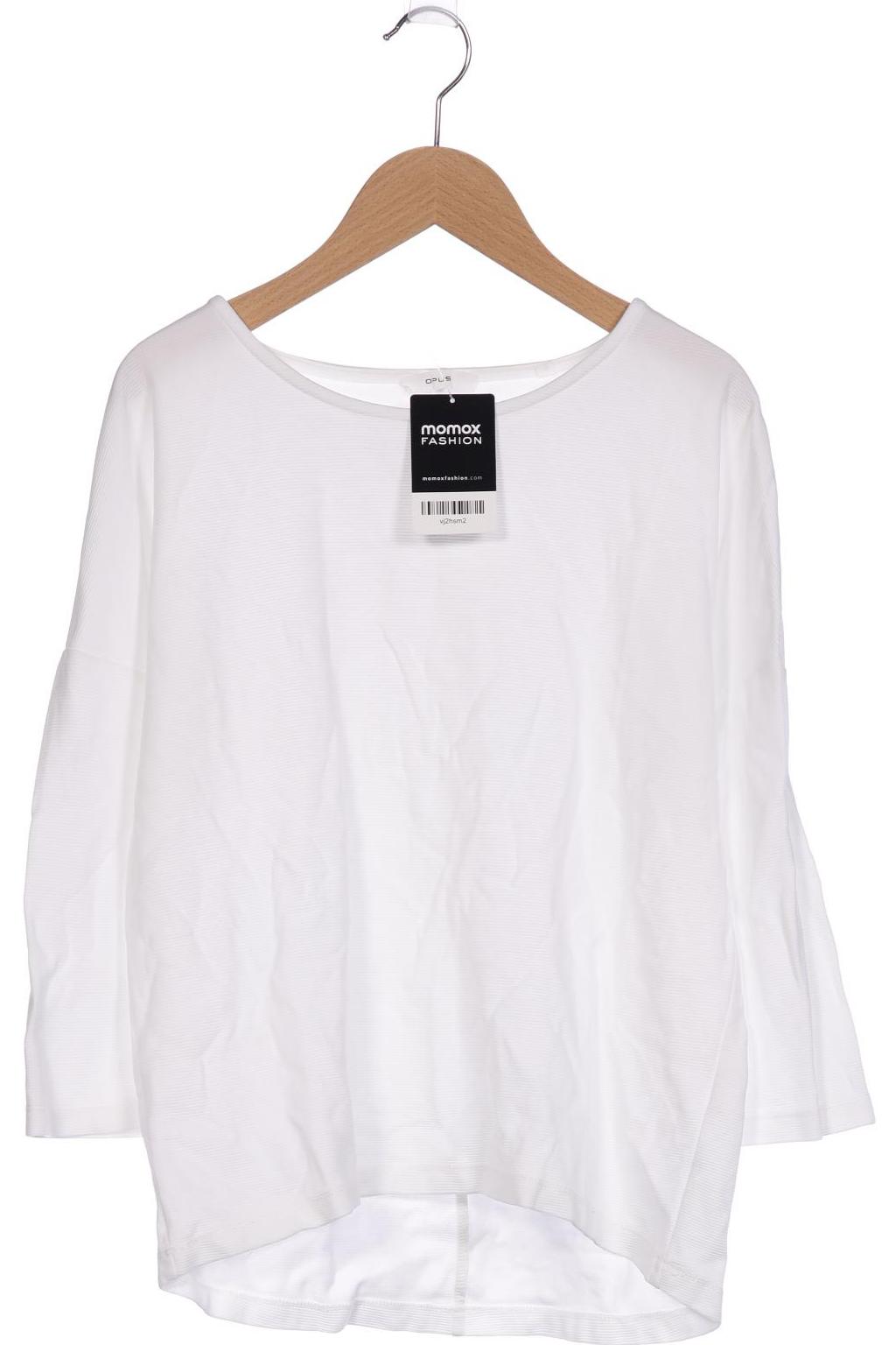 

Opus Damen Langarmshirt, weiß
