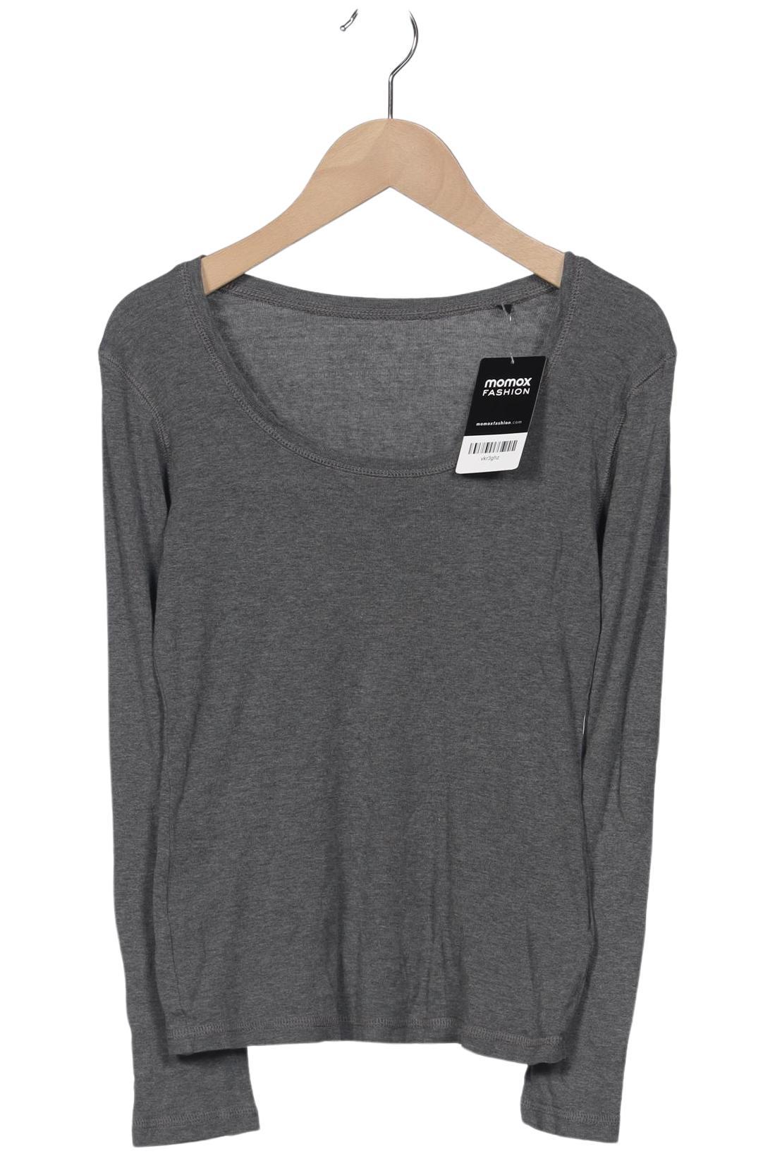 

Opus Damen Langarmshirt, grau, Gr. 32